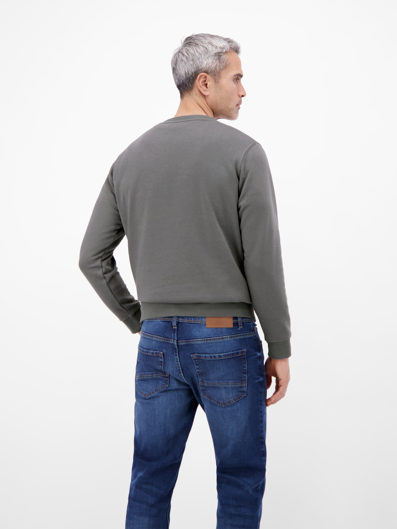 LERROS Sweatshirt "Urbaner Sweatshirtstyle, weiche Haptik", Unifarbenes Her günstig online kaufen