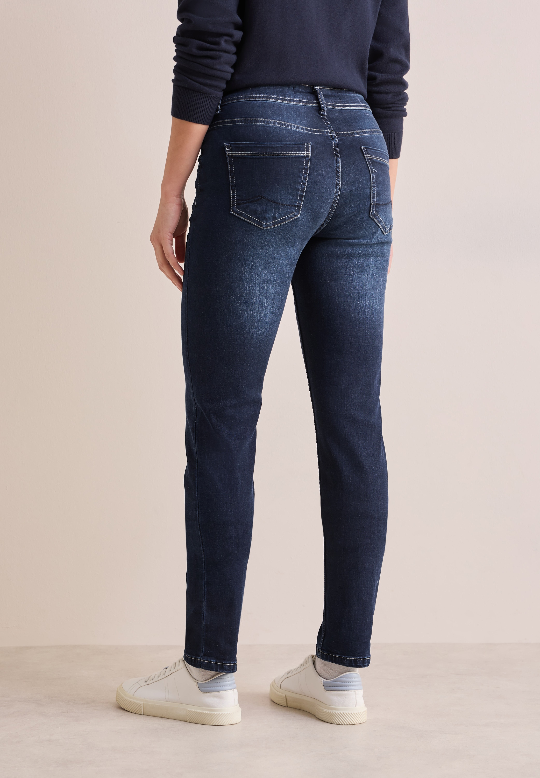 Cecil Slim-fit-Jeans, softer Materialmix günstig online kaufen