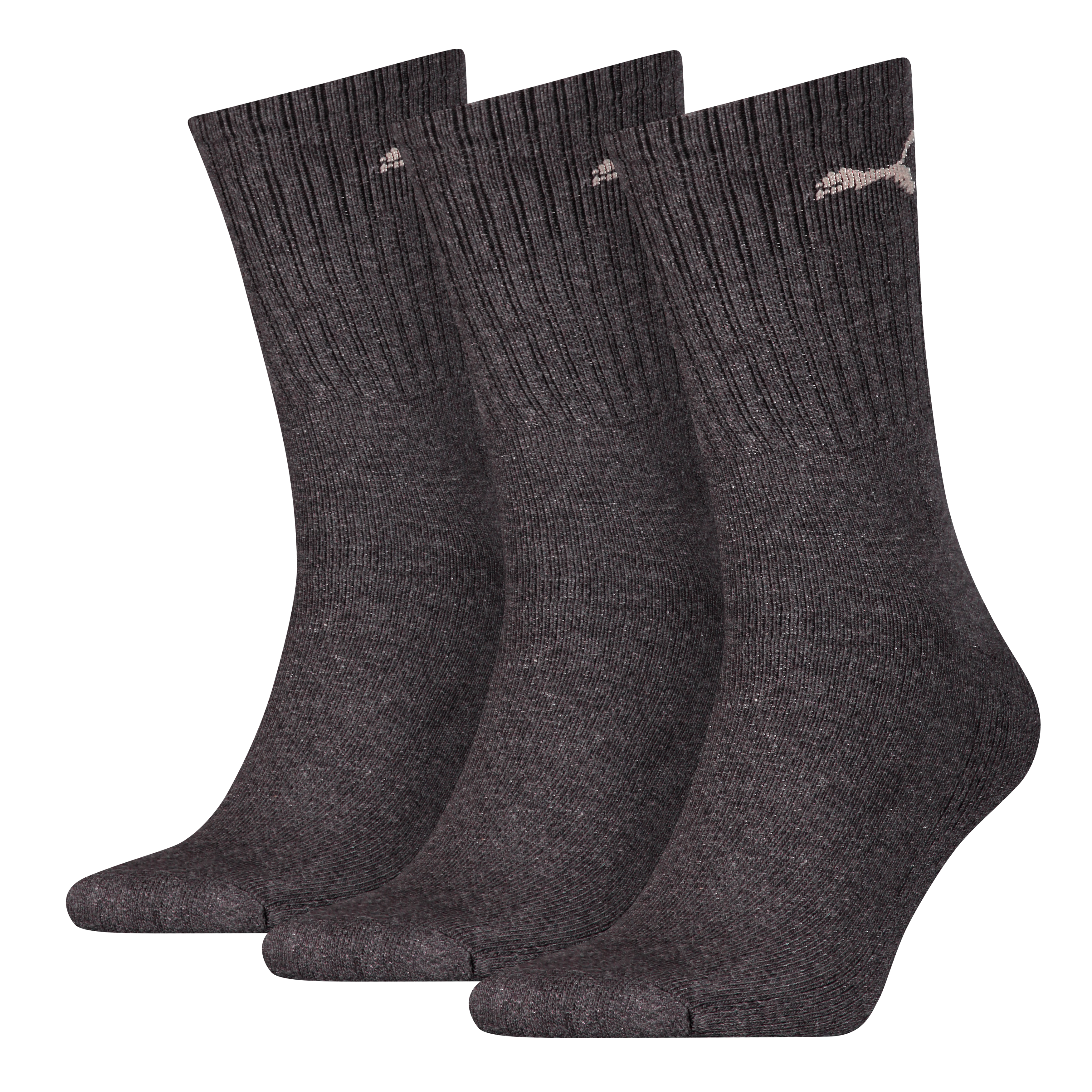 PUMA "PUMA UNISEX CREW SOCK 3P" 3 Paar, mit farblichem Logo