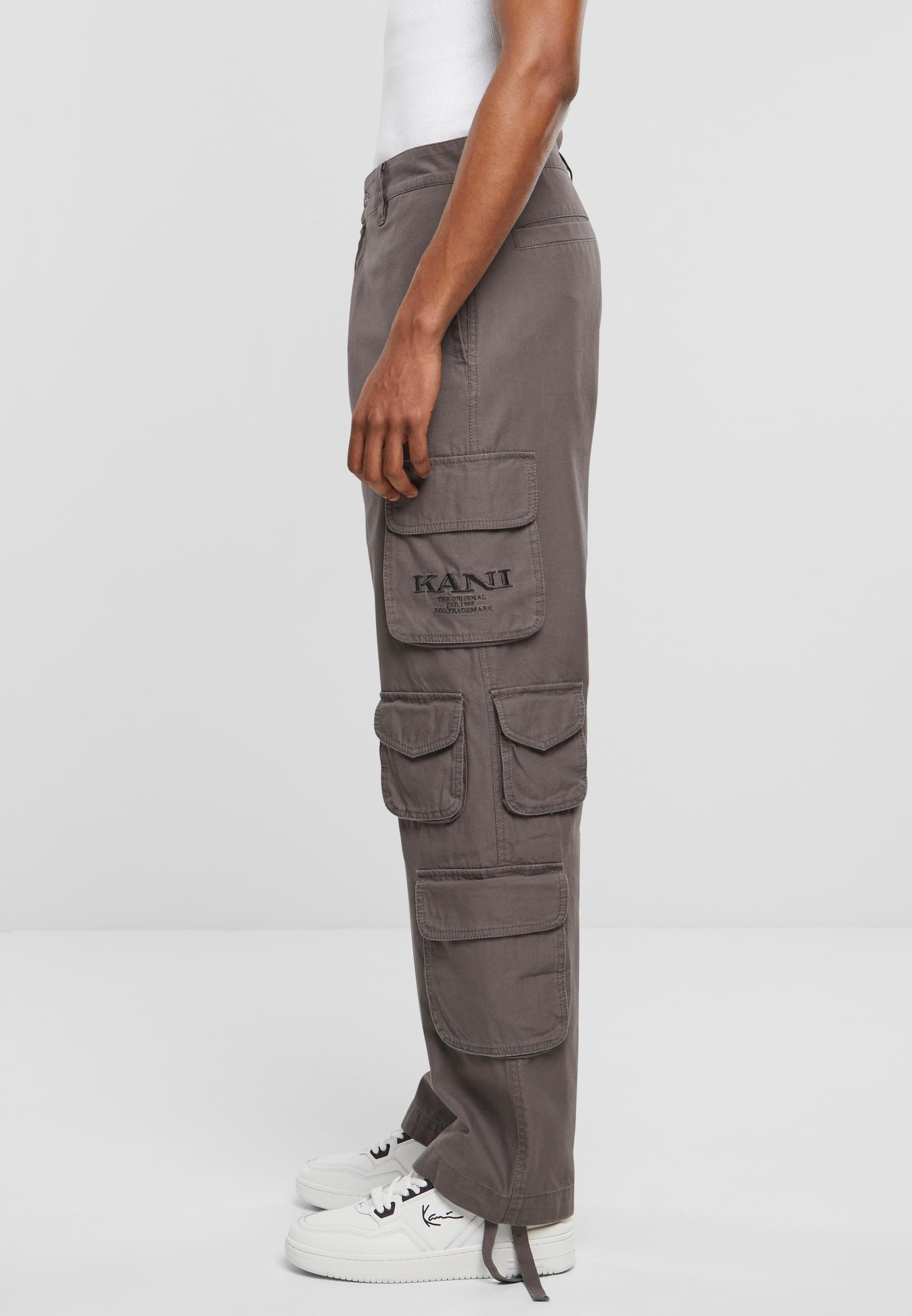 Karl Kani Cargohose »Karl Kani Herren Karl Kani Retro Washed Cargo Pants«, (1 tlg.)