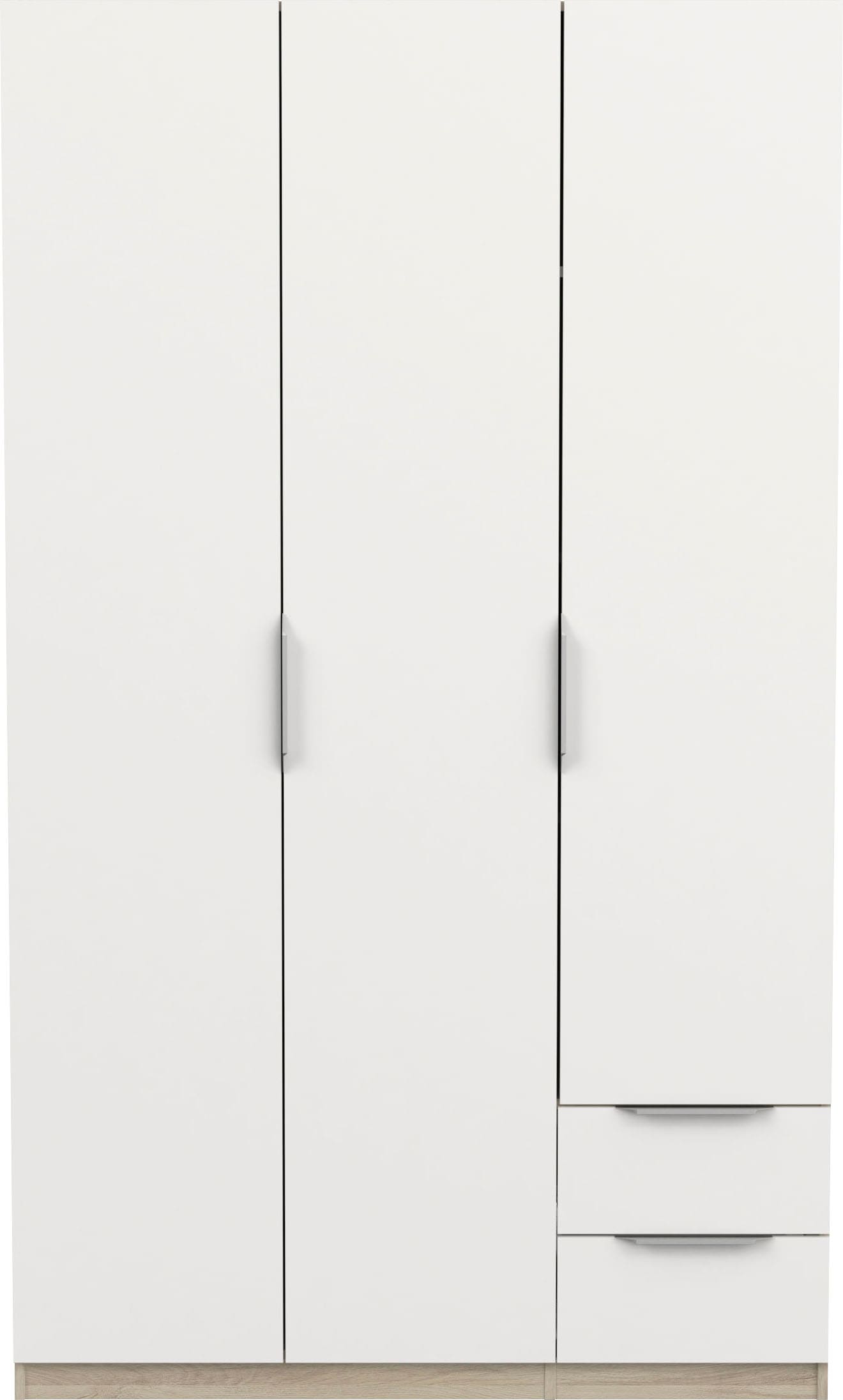 Demeyere GROUP Drehtürenschrank »Kinderkleiderschrank, 2 Schubladen, 3 Türen«, Breite ca. 120cm, Höhe ca. 200cm
