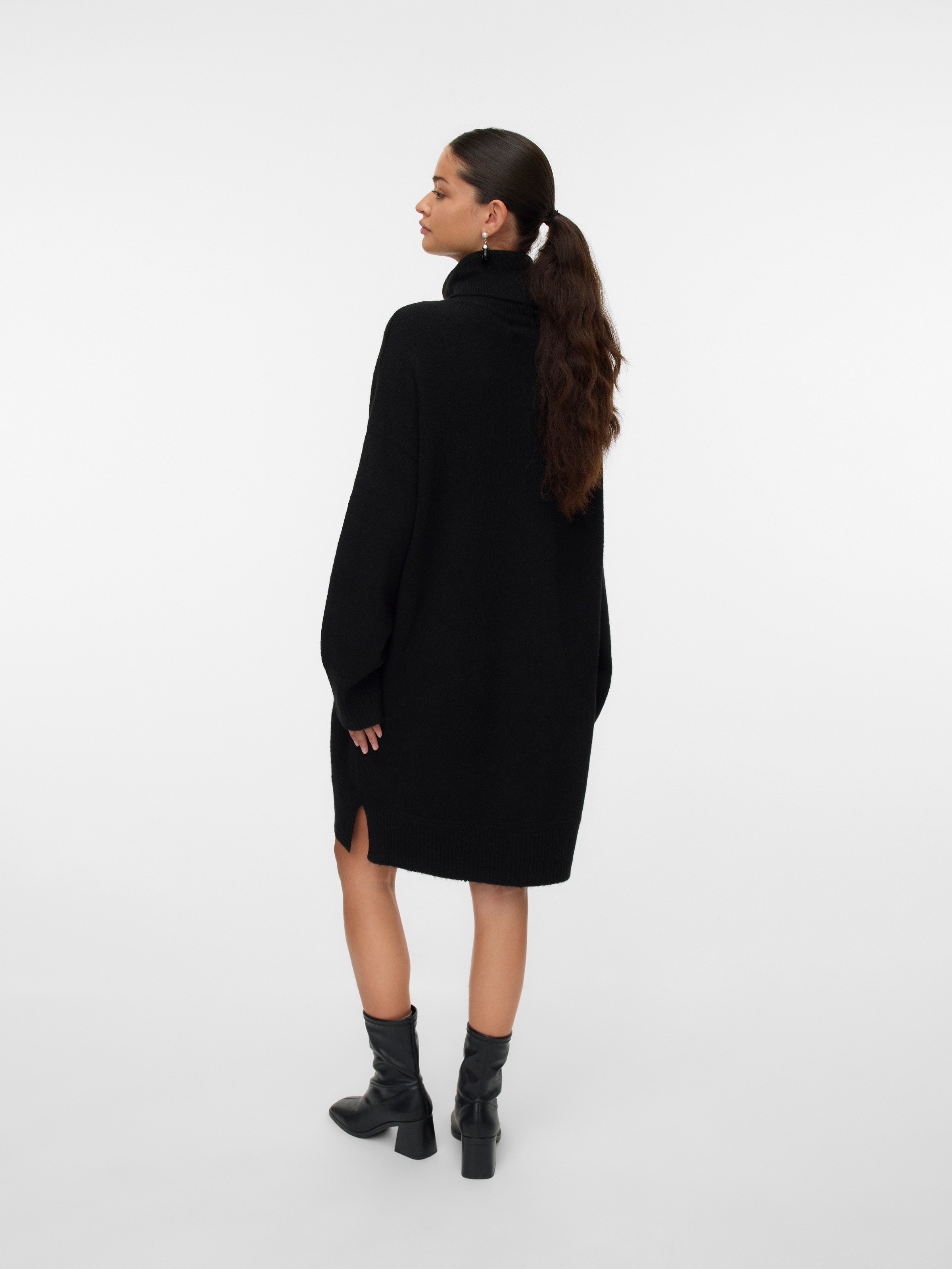 Vero Moda Strickkleid "VMAQUARIUS LS ROLLNECK SHORT DRESS BF" günstig online kaufen