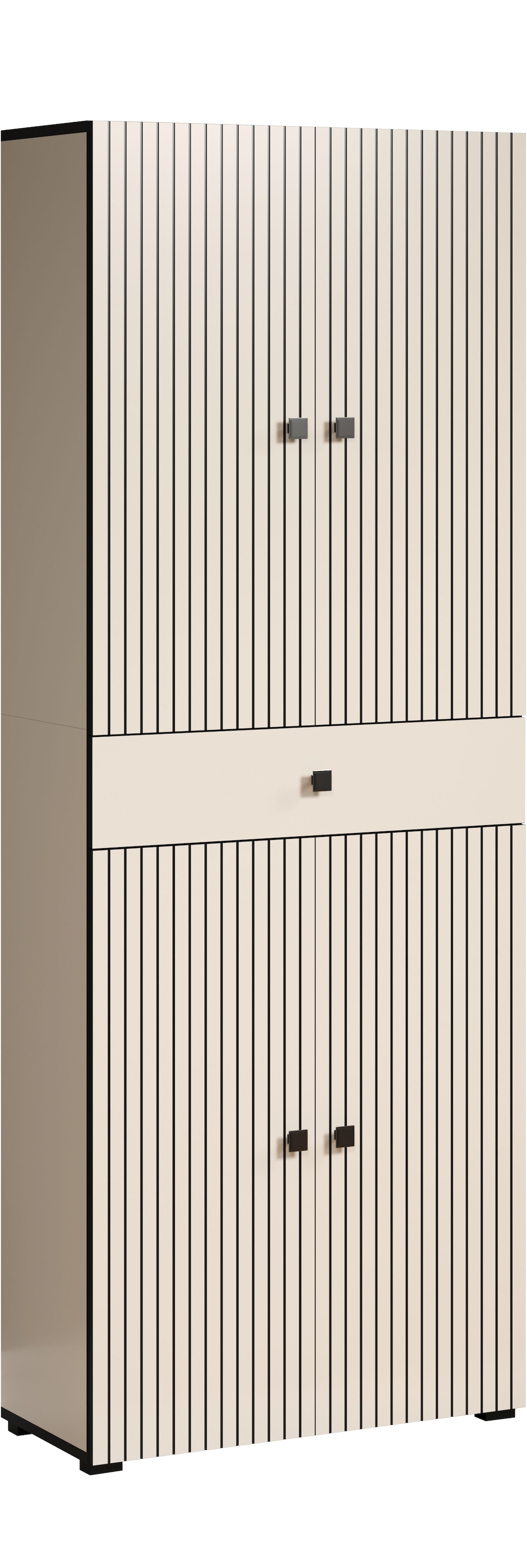 welltime Hochschrank "Amrum", Breite 40cm, geräumiger Hochschrank Eiche Ril günstig online kaufen