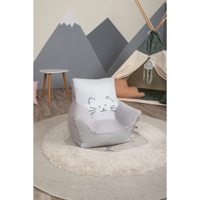 Knorrtoys® Sitzsack »Katze Lilli«, für Kinder; Made in Europe auf Rechnung  | BAUR