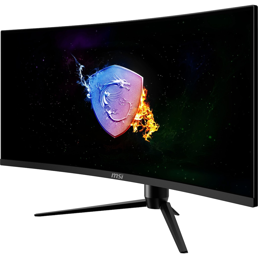 MSI Curved-Gaming-LED-Monitor »Optix MAG342CQR«, 86 cm/34 Zoll, 3440 x 1440 px, UWQHD, 1 ms Reaktionszeit, 144 Hz, höhenverstellbar, 3 Jahre Herstellergarantie