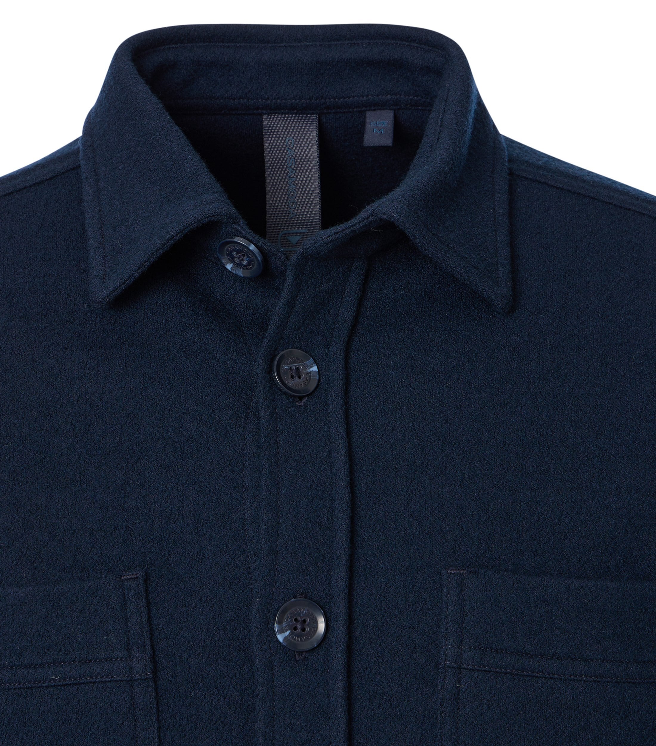 CASAMODA Langarmhemd »CASAMODA Hemdjacke uni«