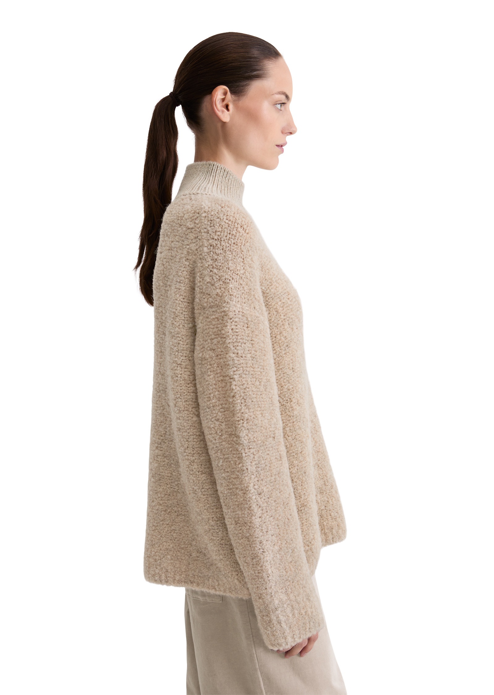 Marc OPolo Strickpullover "aus Schurwolle-Alpakawolle-Mix" günstig online kaufen