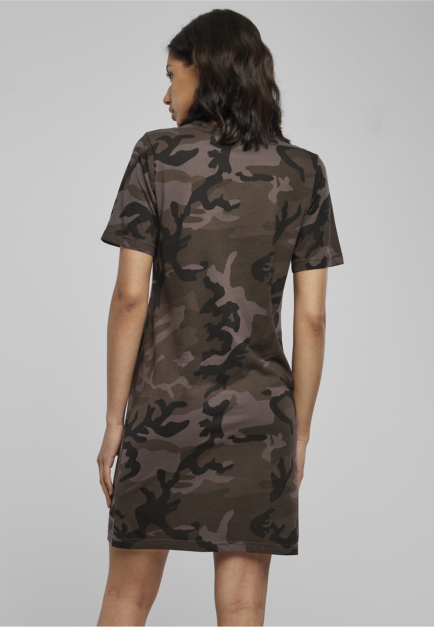 URBAN CLASSICS Shirtkleid »Urban Classics Damen Ladies Camo Tee Dress« 1 Stk. tlg.