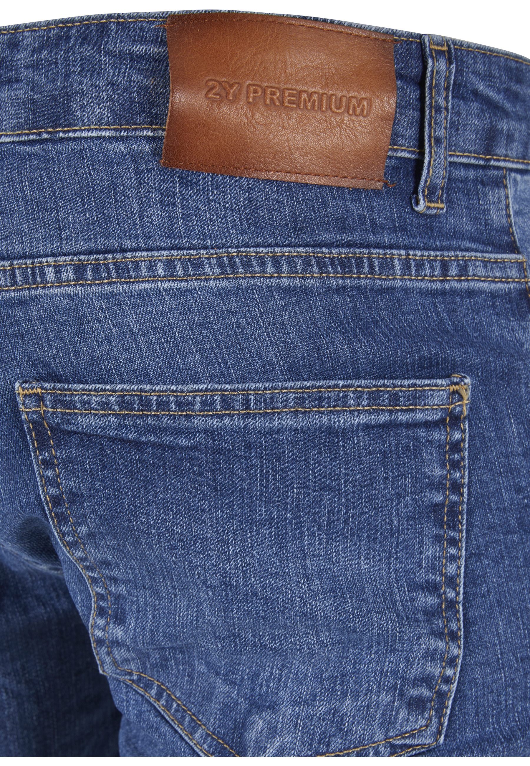 2Y Premium Bequeme Jeans »2Y Premium Herren 2Y Skinny Fit Jeans«