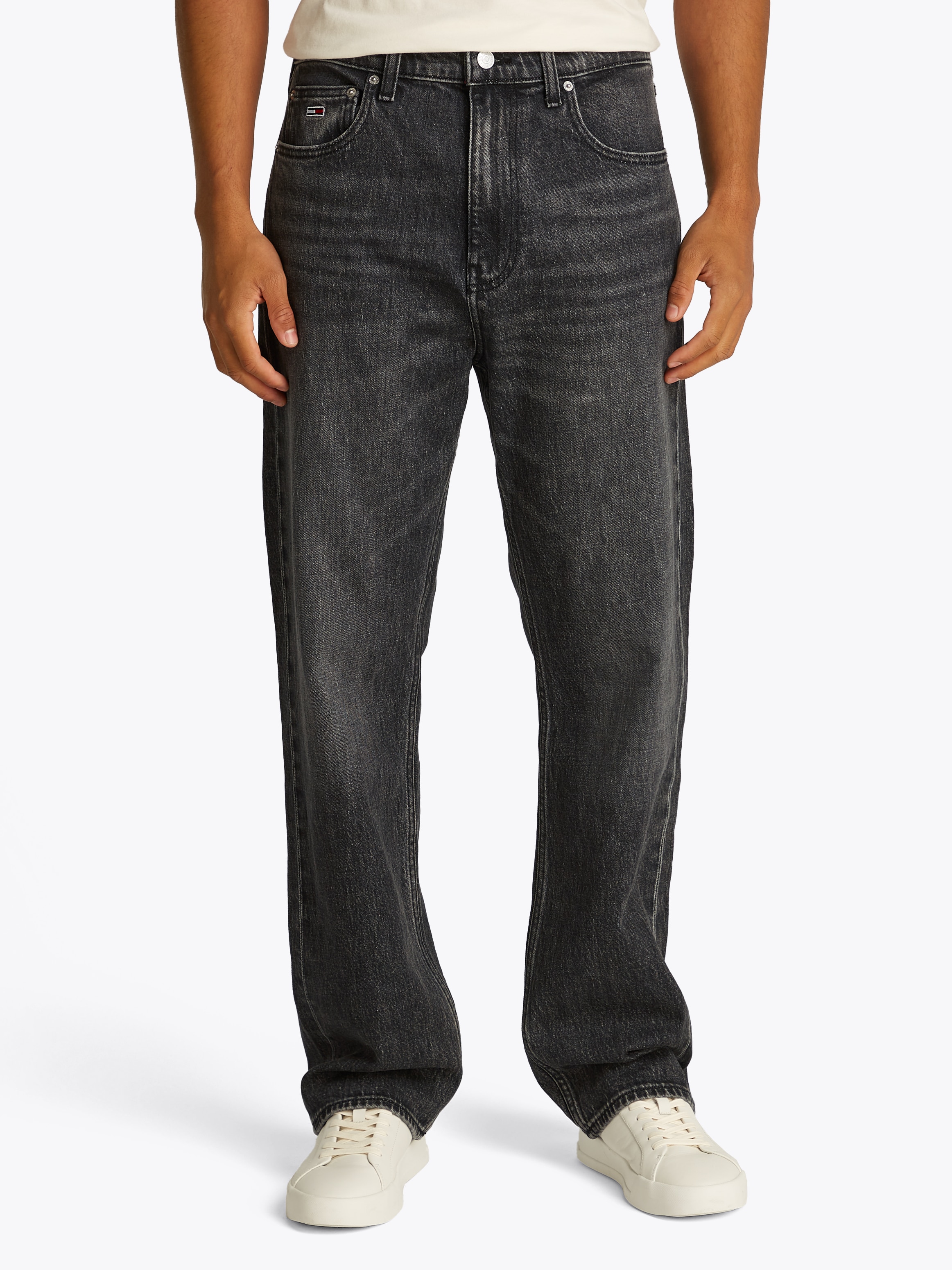 Tommy Jeans Regular-fit-Jeans "Otis Regular Straight", Mit Gürtelschlaufen günstig online kaufen