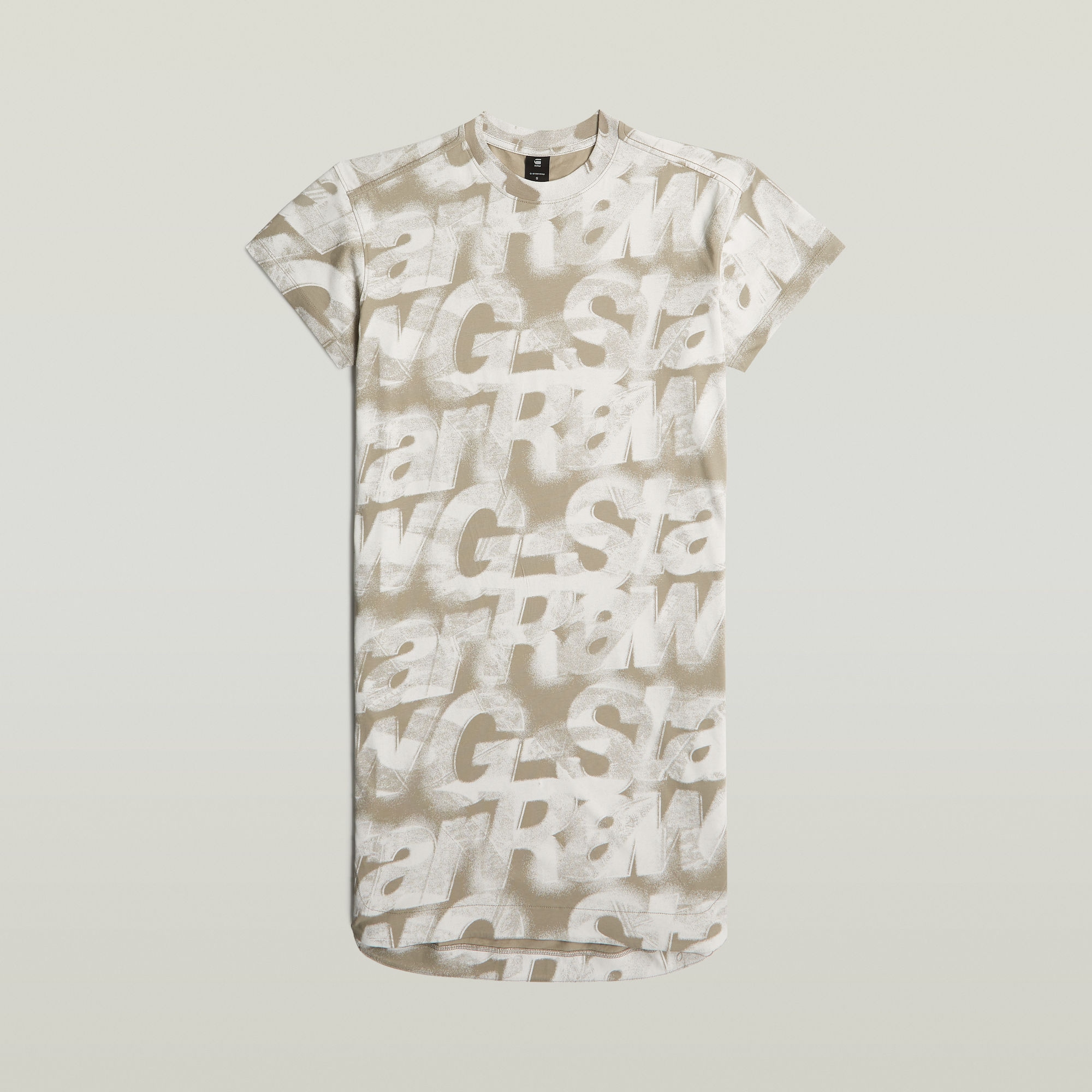 G-STAR Shirtkleid »Printed loose t-shirt dress«, mit durchgängigem Print
