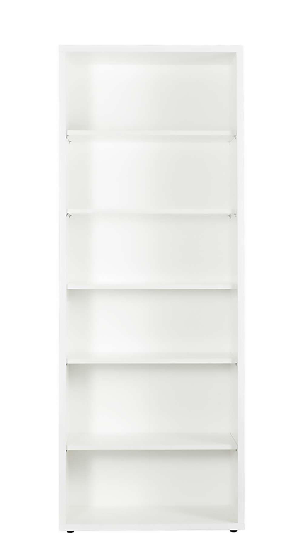 Composad Aktenregal »DISEGNO, Bücherregal mit 6 offenen Fächern,«, verstellbare Böden, Höhe 217 cm, 100% recyceltes Holz, Made in Italy