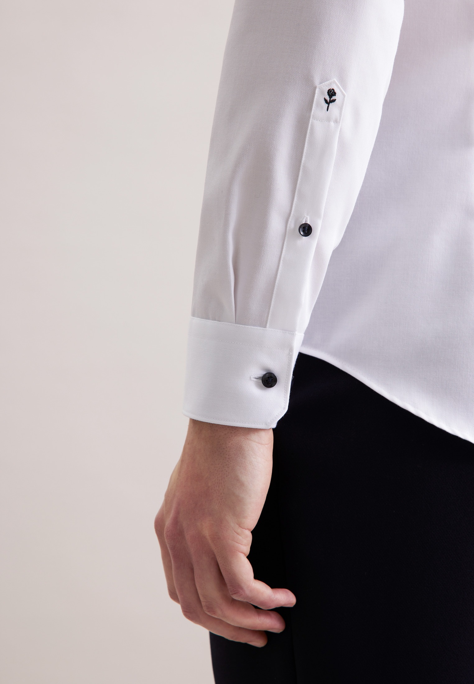 seidensticker Businesshemd »Schwarze Rose«, X-Slim 1/1 Kentkragen