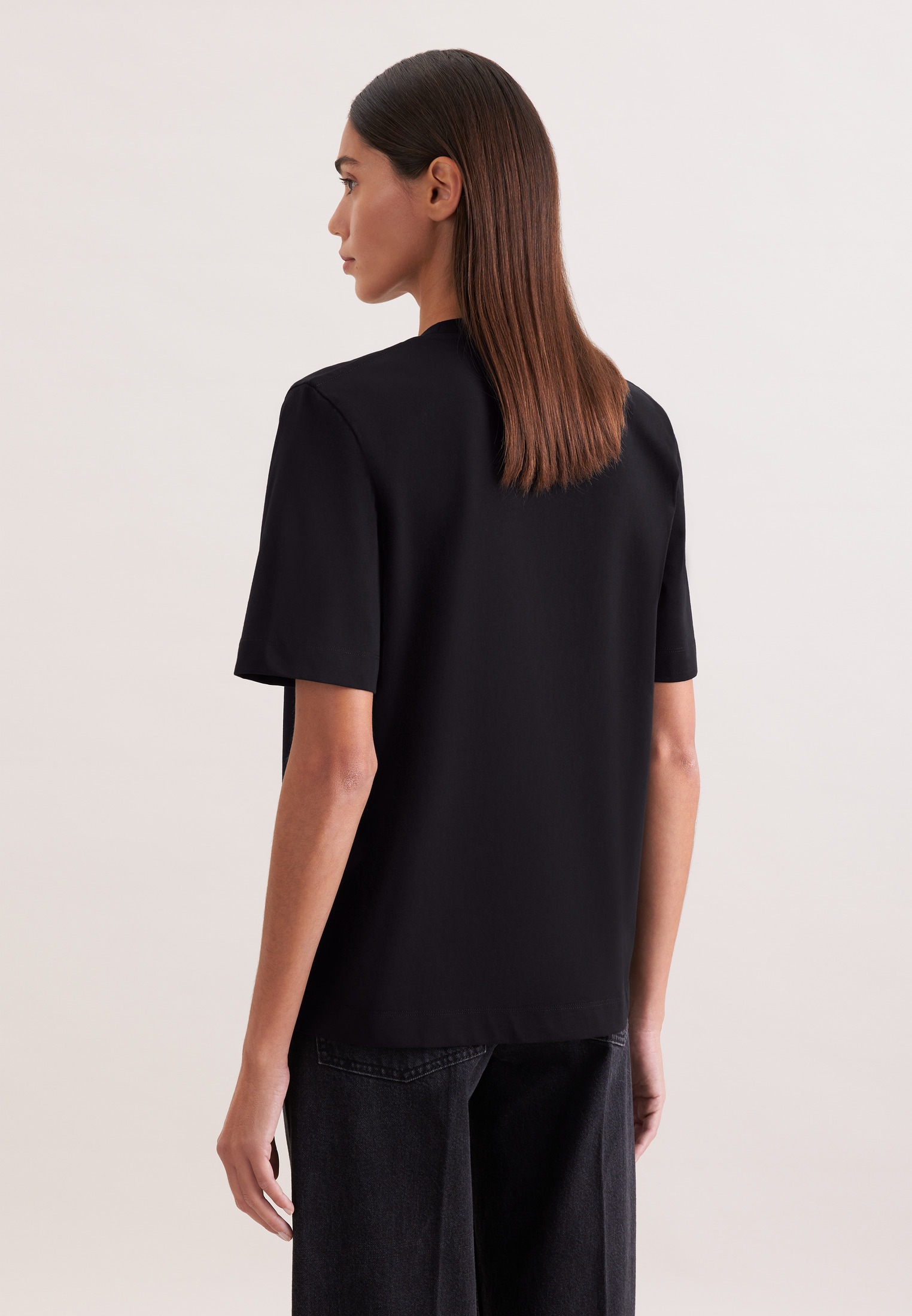 seidensticker T-Shirt 1/2 Rundhals Uni günstig online kaufen