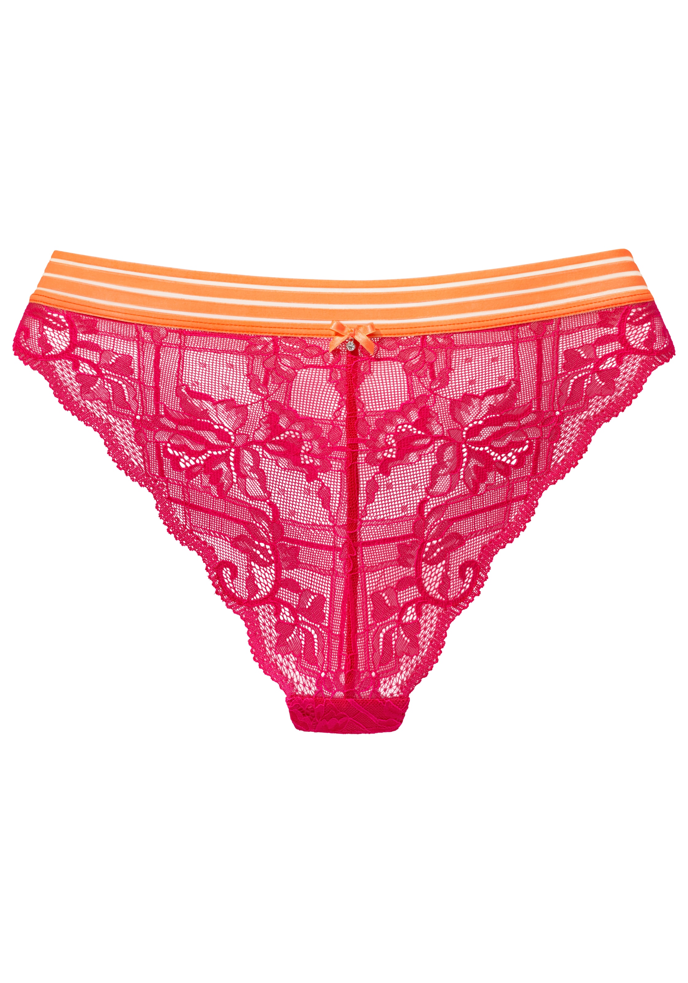 Vivance Tanga, aus elastischer Spitze mit modischen Kontrastfarben