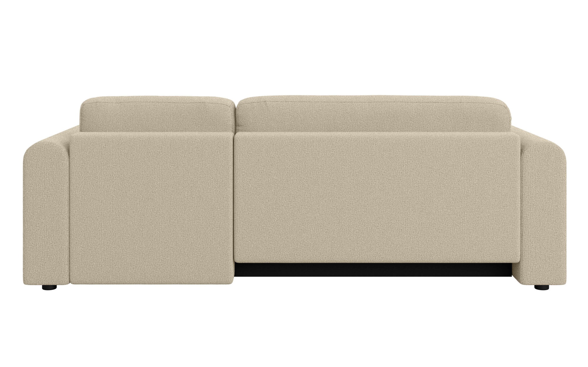 INOSIGN Ecksofa »Zacharia wahlweise Schlafsofa mit Bettkasten, B/T/H 250/166/86 cm«, L-Form mit Wellenunterfederung, Recamiere beidseitig montierbar