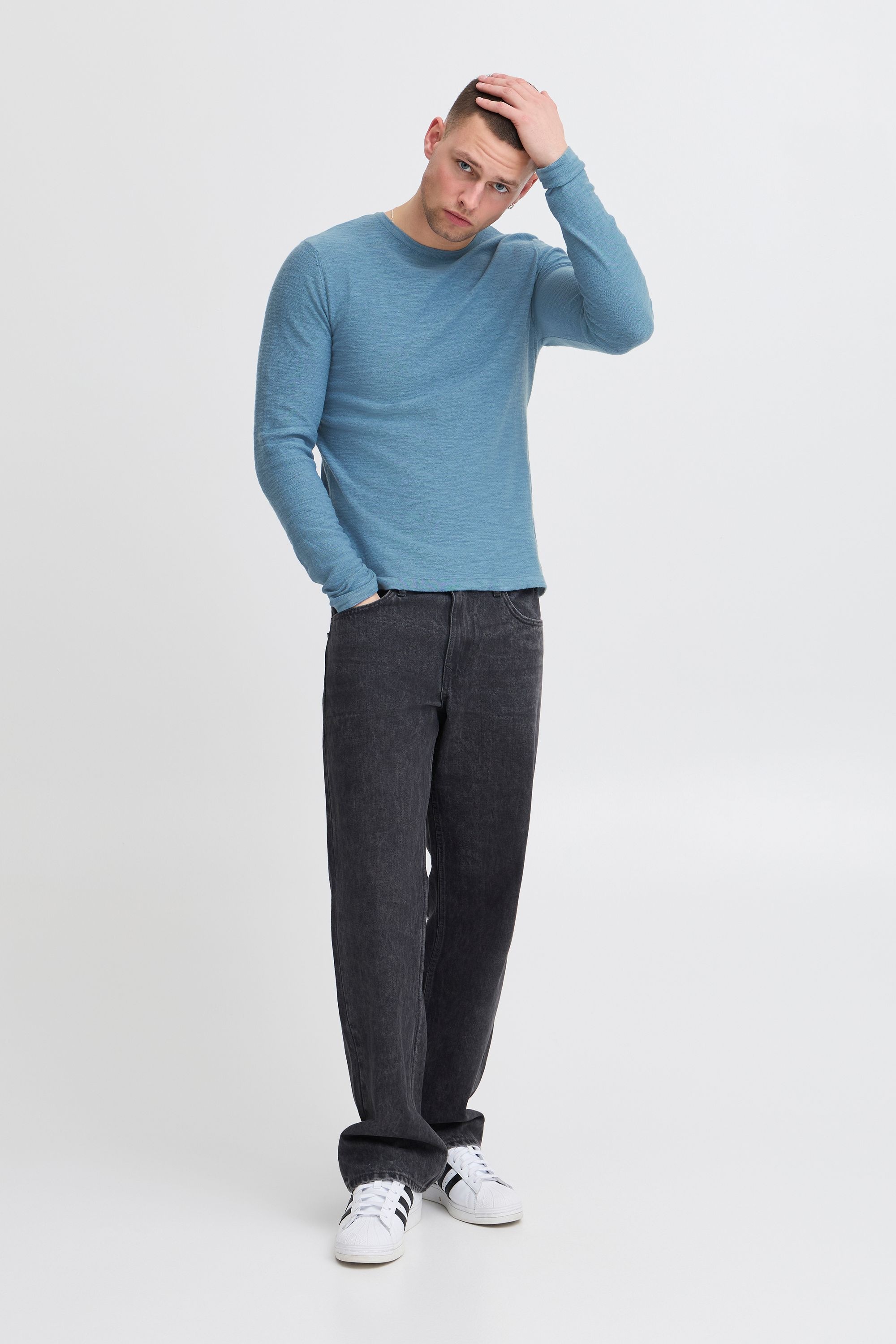 Blend Strickfleece-Pullover "Strickpullover BHABAS" günstig online kaufen