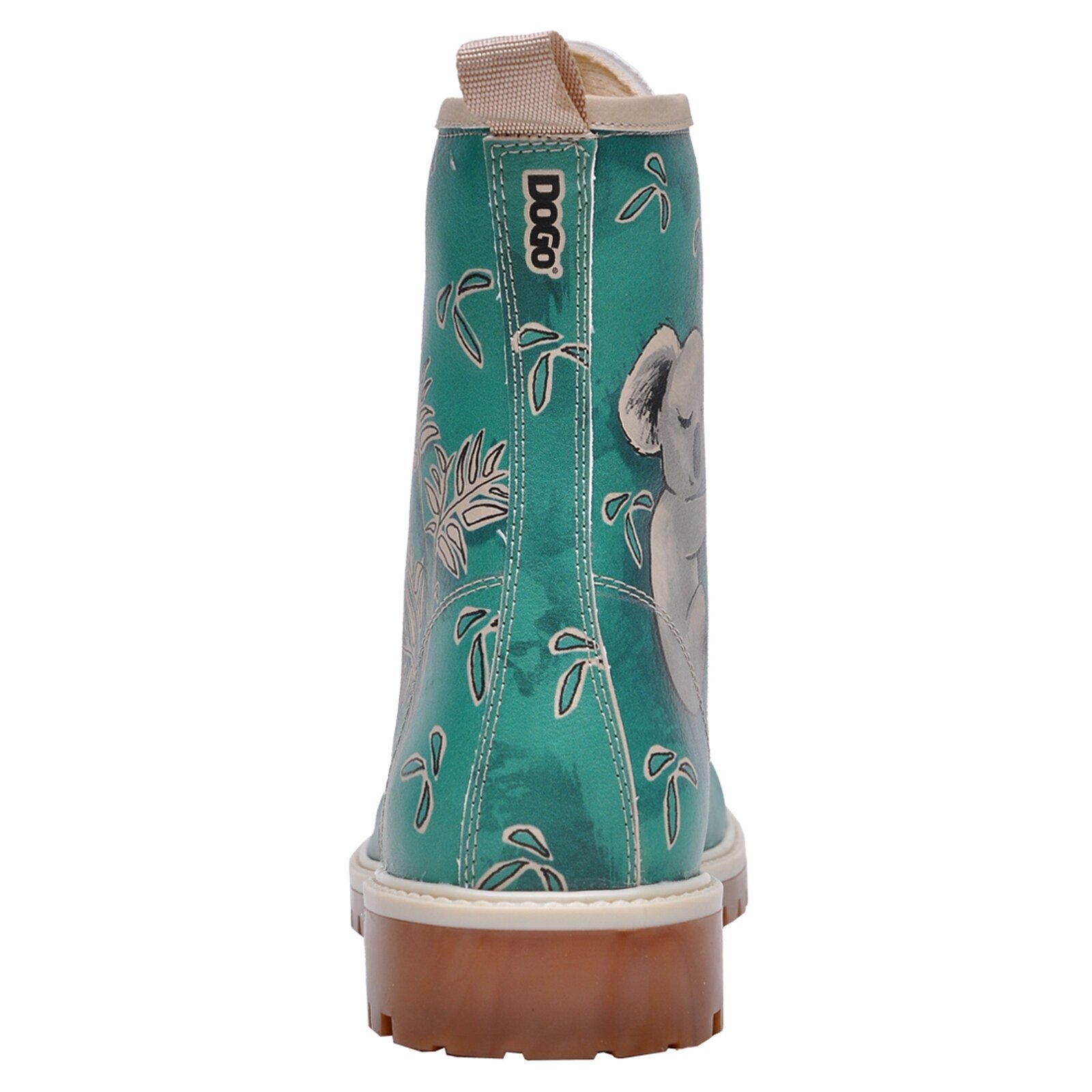 Thumbnail - DOGO Schnürboots "Longe Boots Schnürstiefel Koala Damen Stiefeletten", Handgefertigt