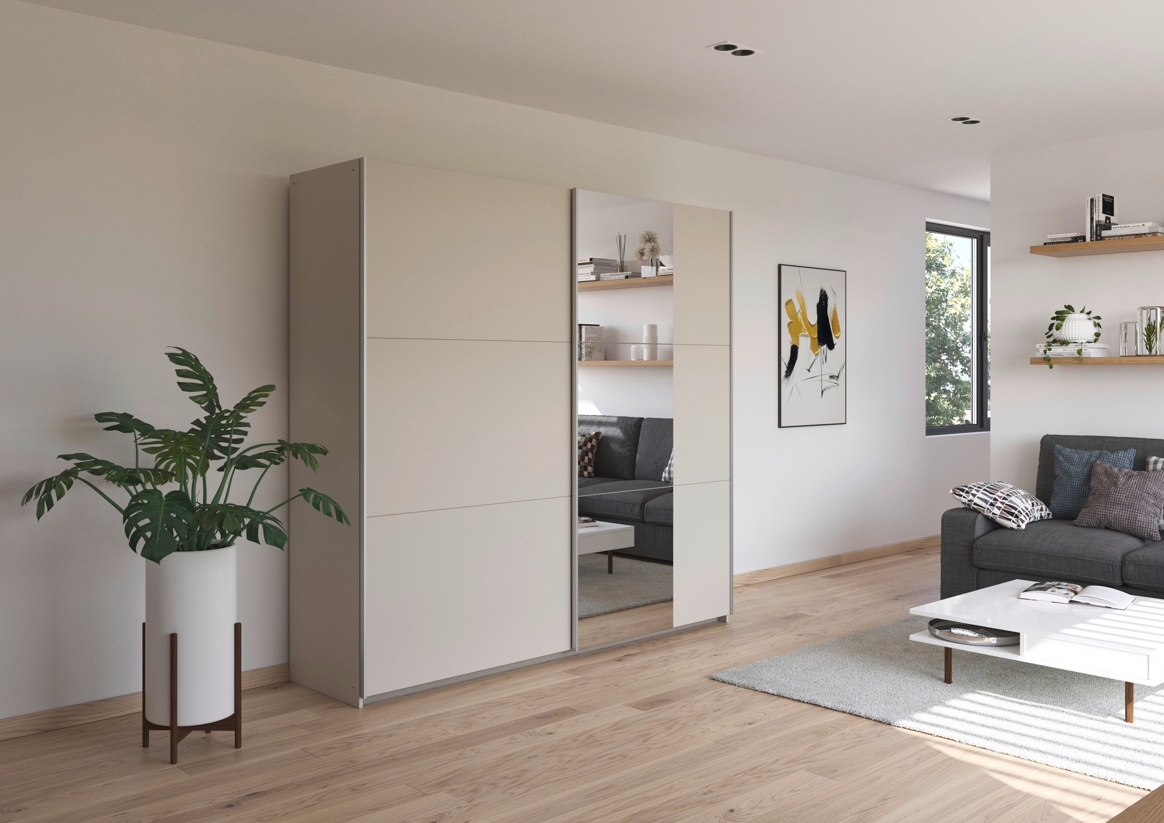 rauch Schwebetürenschrank "Kleiderschrank Drehtürenschrank Schrank Garderob günstig online kaufen