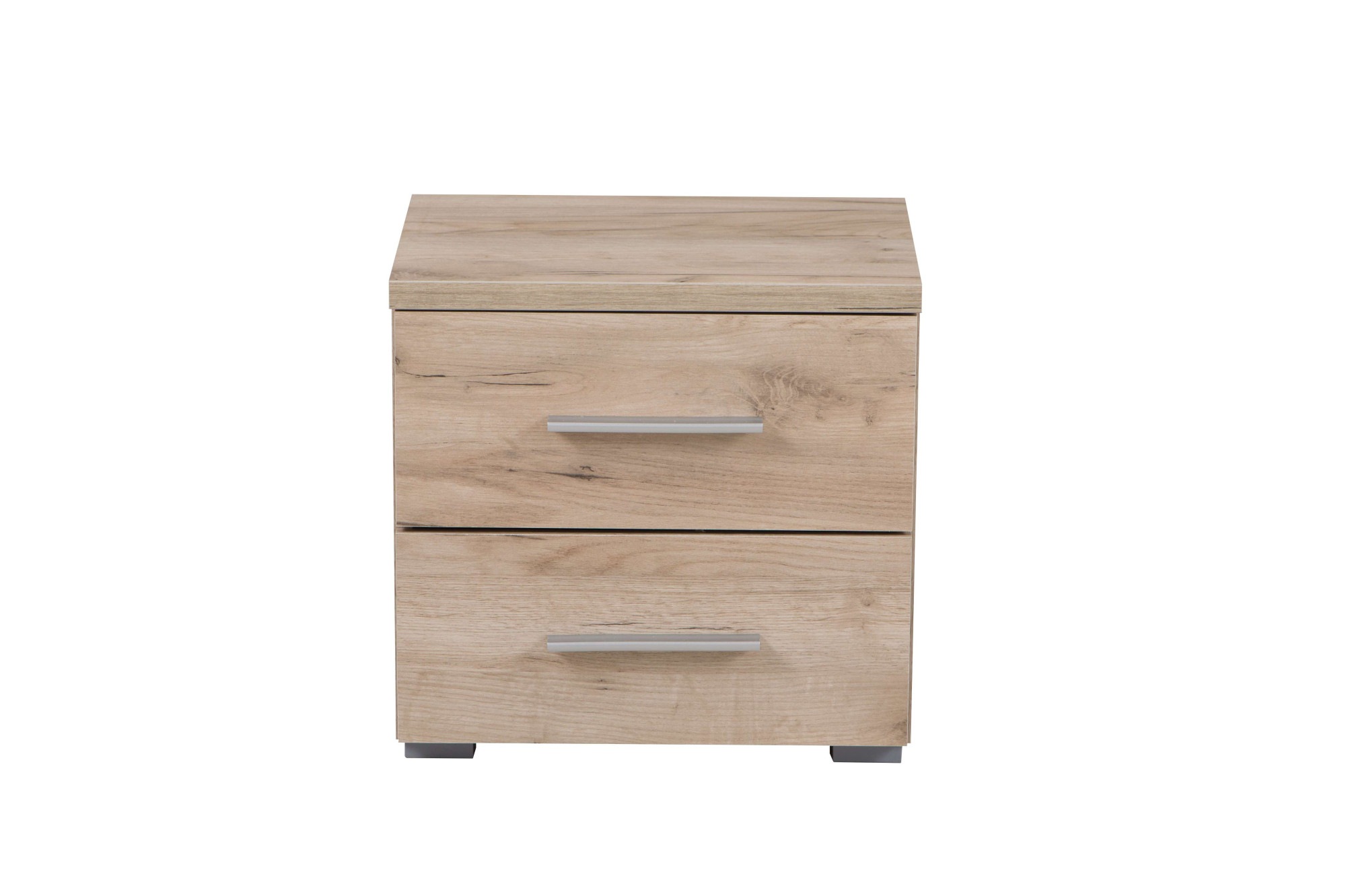 Thumbnail - Home affaire Nachtkonsole "Uni Nachttisch, Nachtkommode, Nachtschrank, Beistelltisch, Kommode" Platzsparend, 2 Schublade...