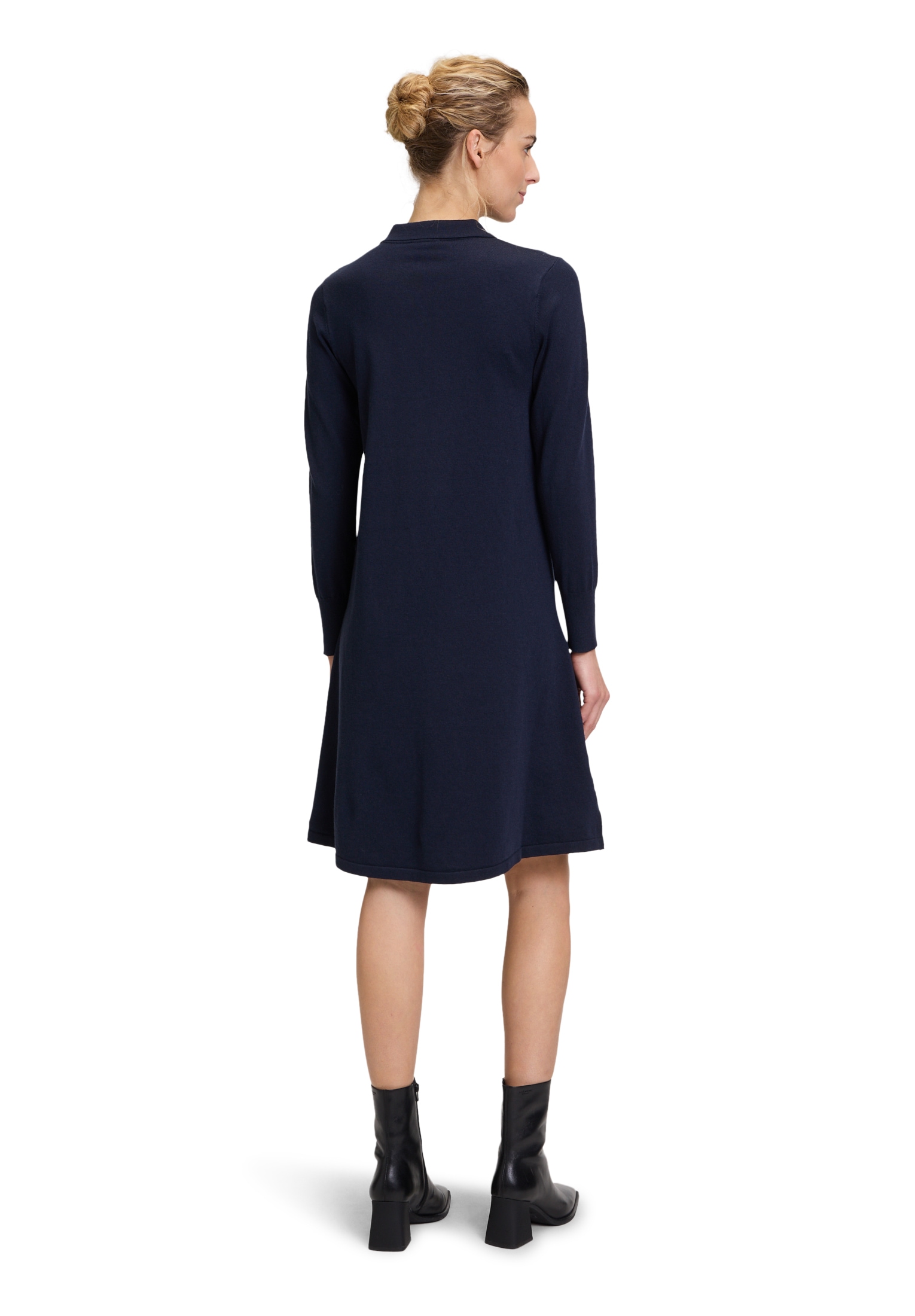 Vera Mont Strickkleid »Vera Mont Strickkleid mit Knopfleiste«, Rippbündchen