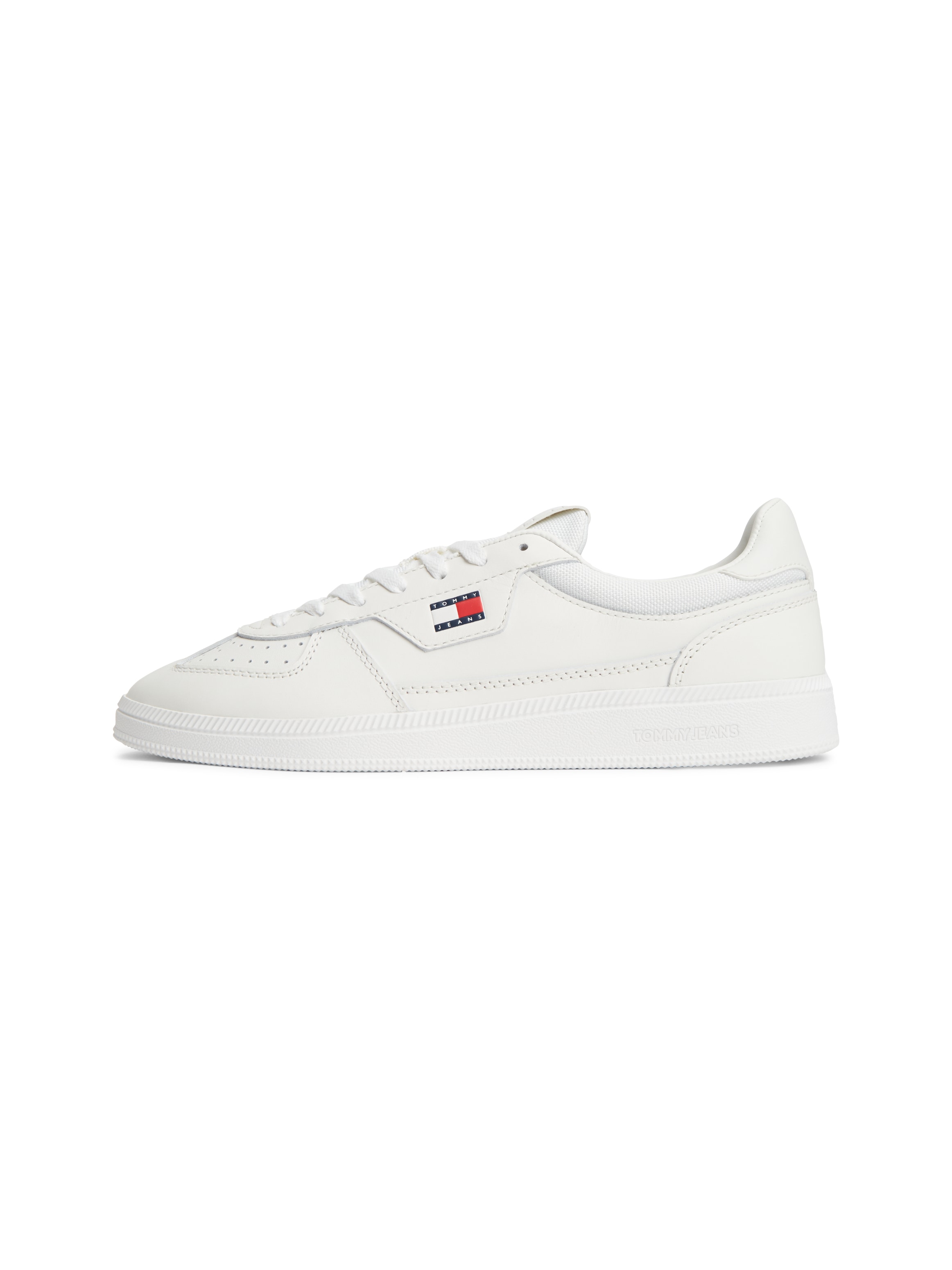 Tommy Jeans Sneaker »THE GREENWICH EDGE CORE LTH«  Freizeitschuh, Halbschuh, Schnürschuh mit Lochmuster