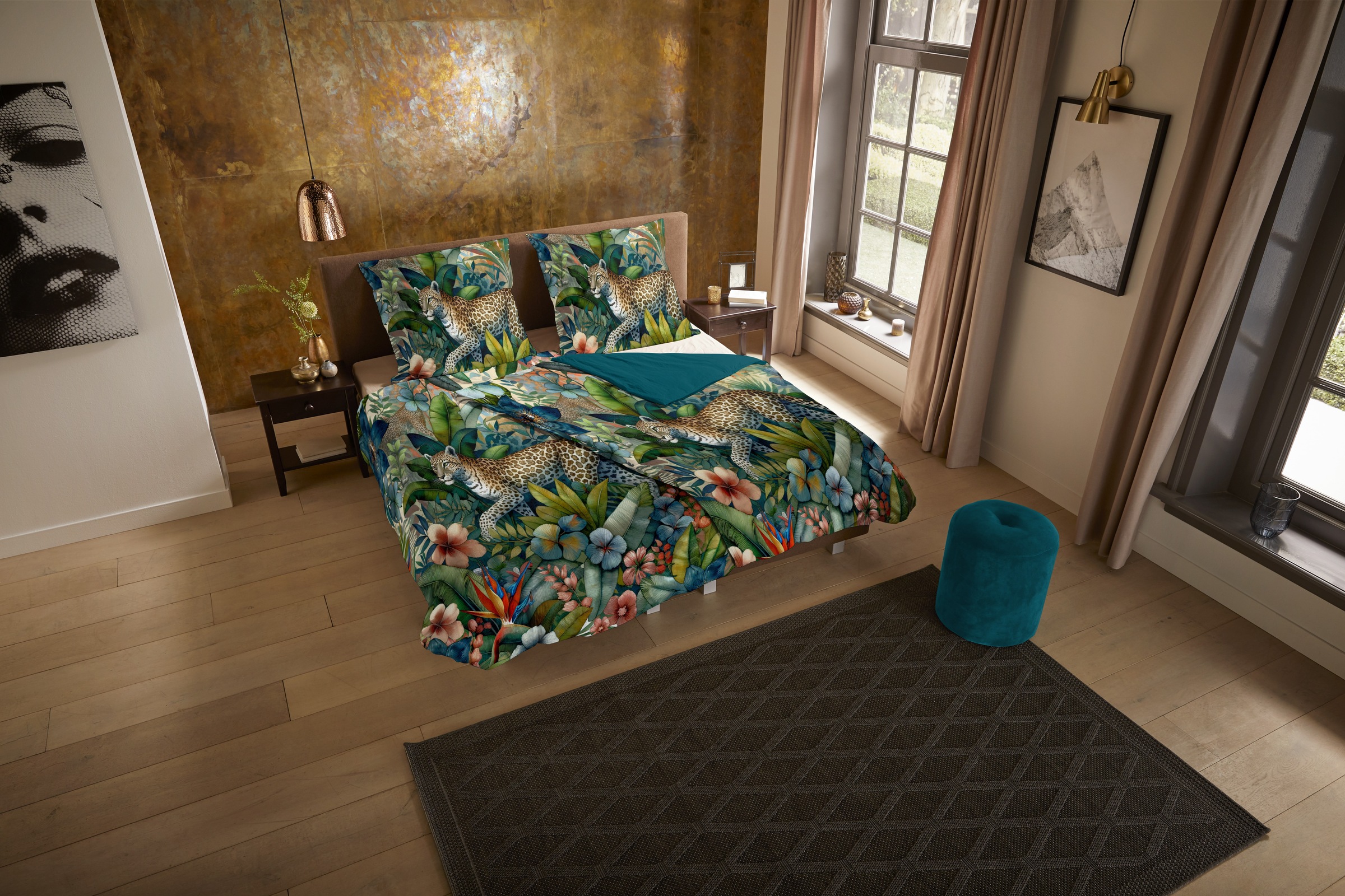 PURE luxury collection Wendebettwäsche "Raza" 2 Stk. Mikrofaser, Pflegeleic günstig online kaufen