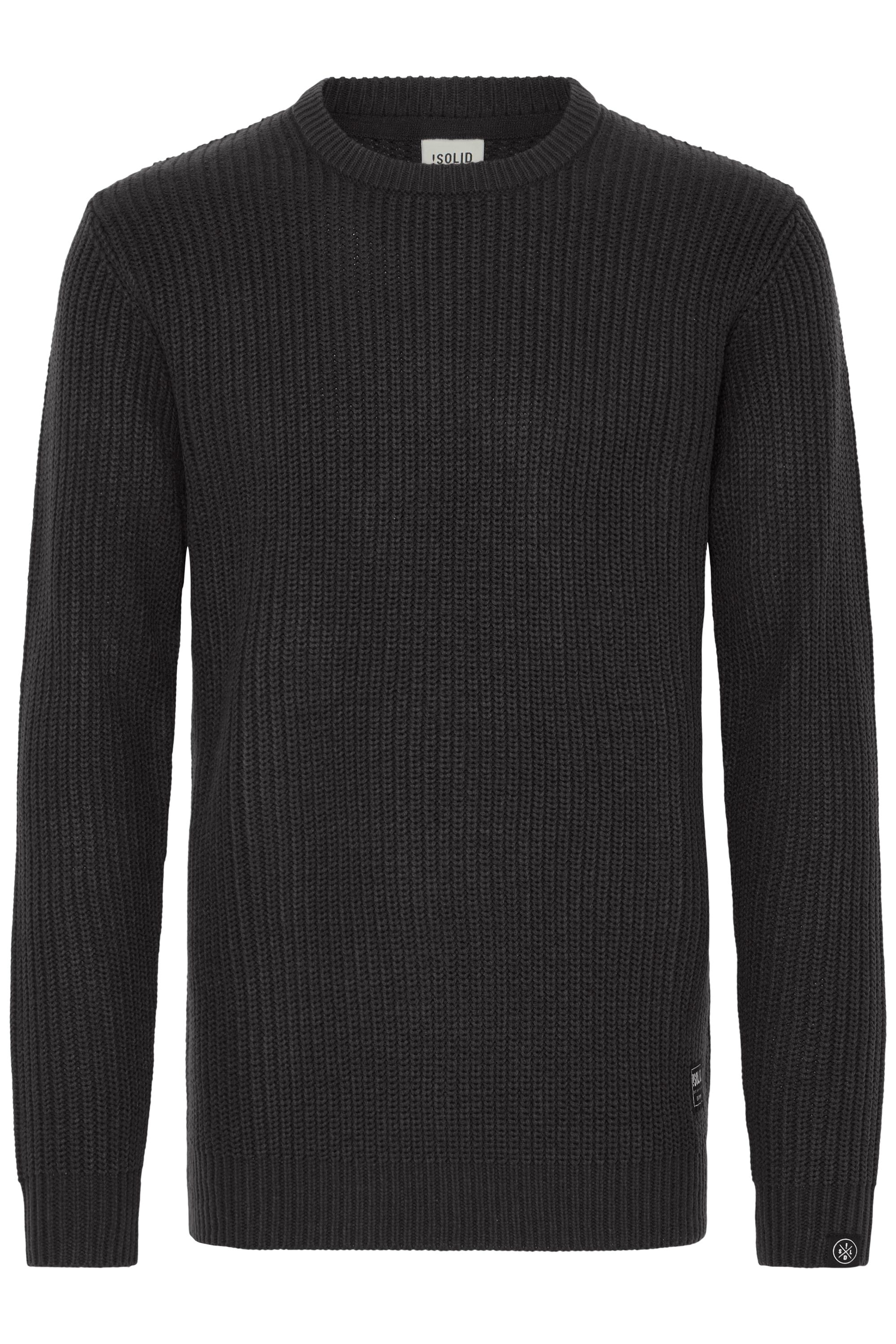 Solid Strickfleece-Pullover "Strickpullover SDARON" günstig online kaufen
