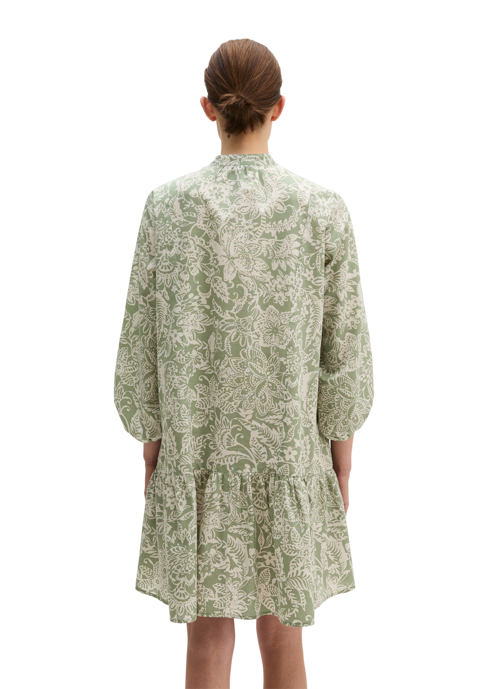 Marc OPolo Sommerkleid Eingrifftaschen loose fit aus bedrucktem Light-Popel günstig online kaufen