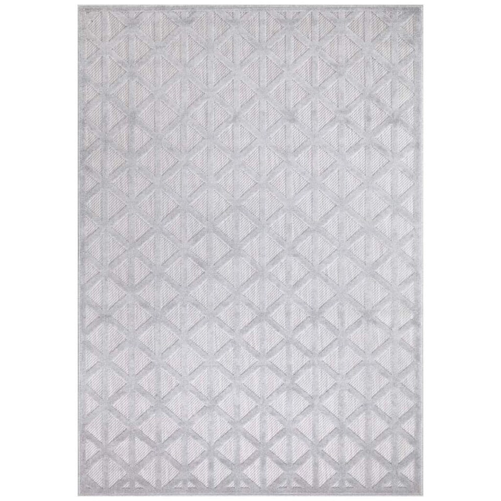 Carpet City Teppich »In-& Outdoorteppich Santorini 446, 3D-Effekt, Geo-Muster«, rechteckig