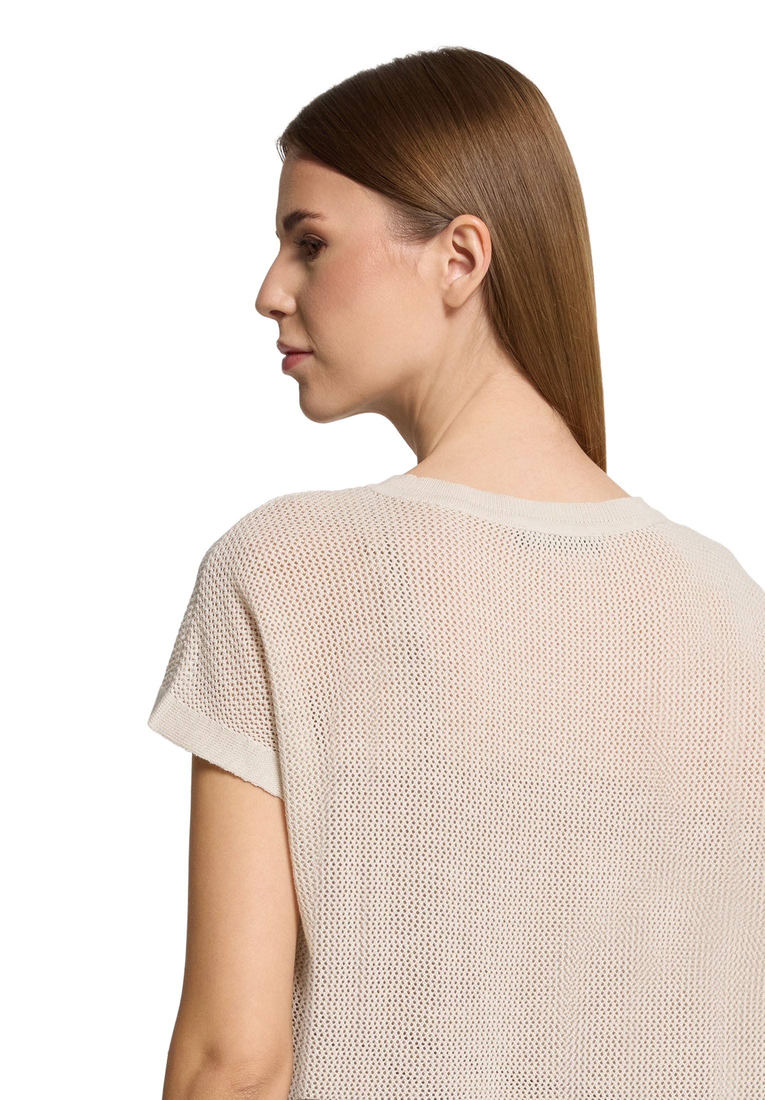 Betty Barclay Stricktop »Betty Barclay Damen Lochstrick-Pullover ohne Arm«