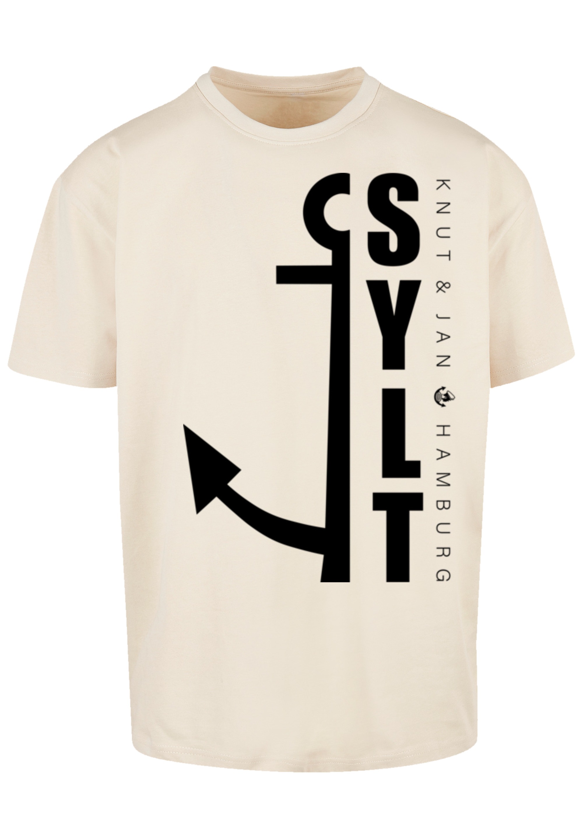 F4NT4STIC T-Shirt »Sylt Anker Knut & Jan Hamburg«, Print