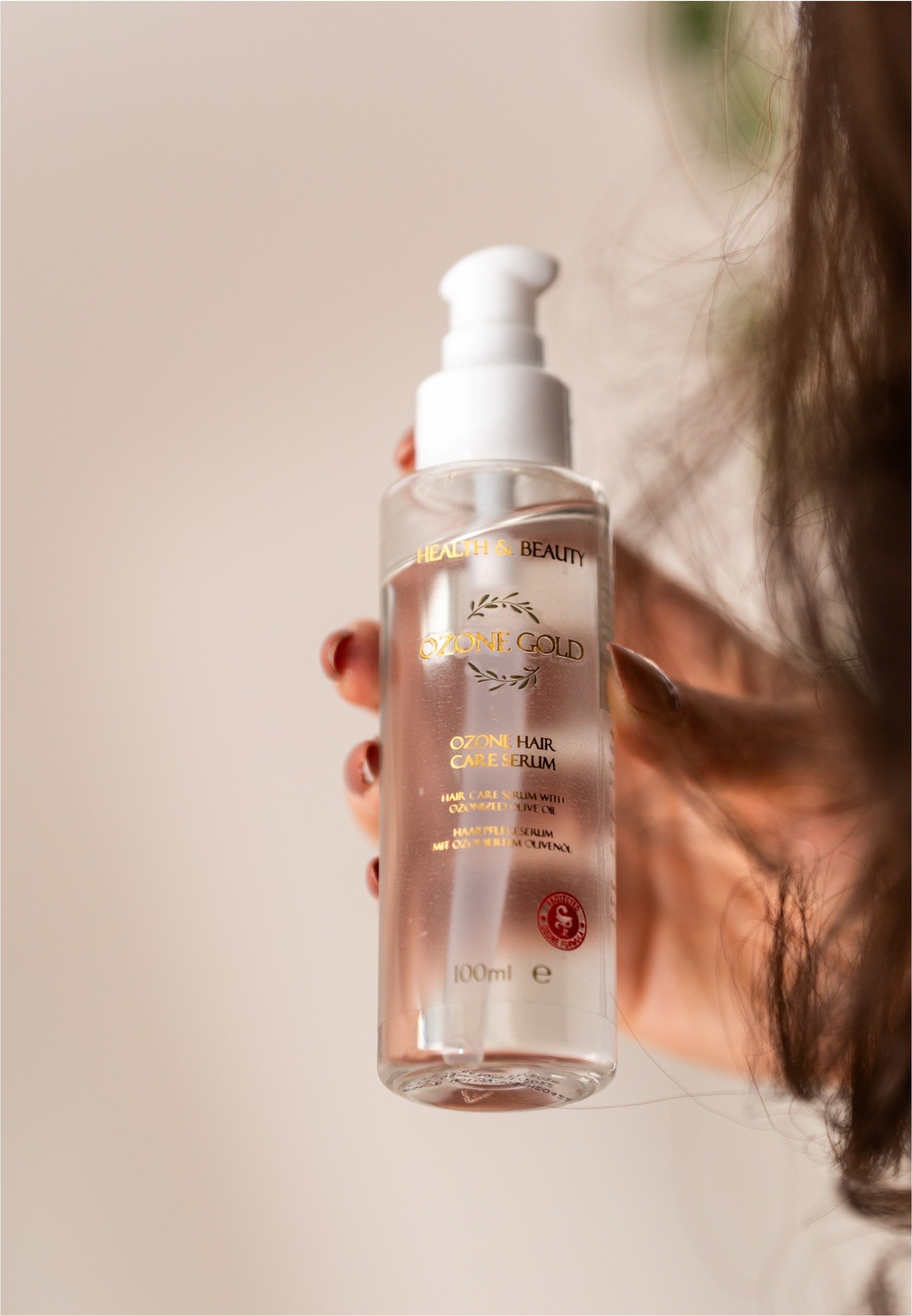 OZONE GOLD Haarserum mit ozonisiertem Olivenöl