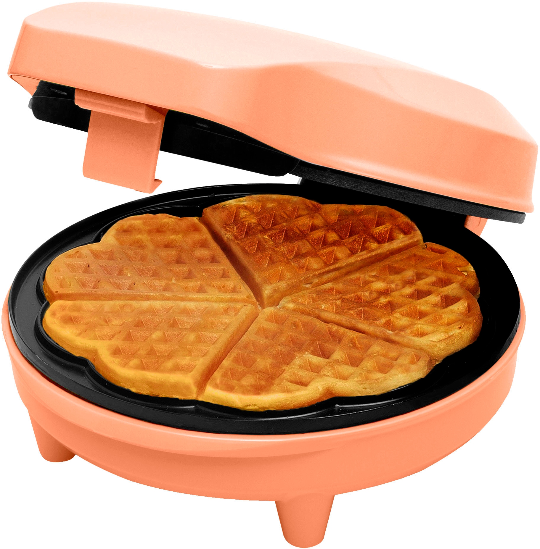 Waffeleisen »ASW217«, 700 W, für klassische Herzwaffeln, mit Antihaftbeschichtung,...