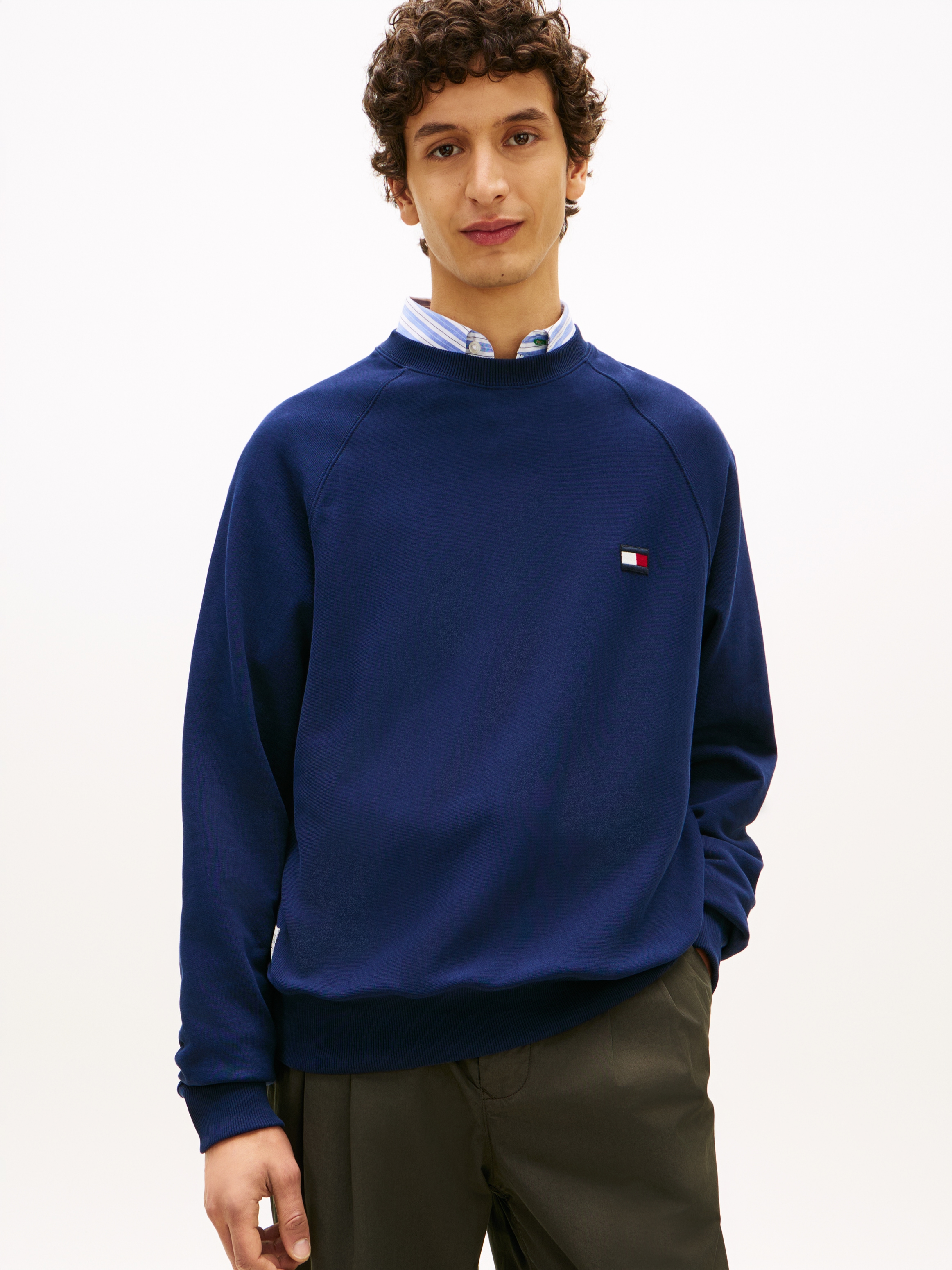 Tommy Hilfiger Sweatshirt "TOMMY FLAG ELEVATED SWEATSHIRT"
