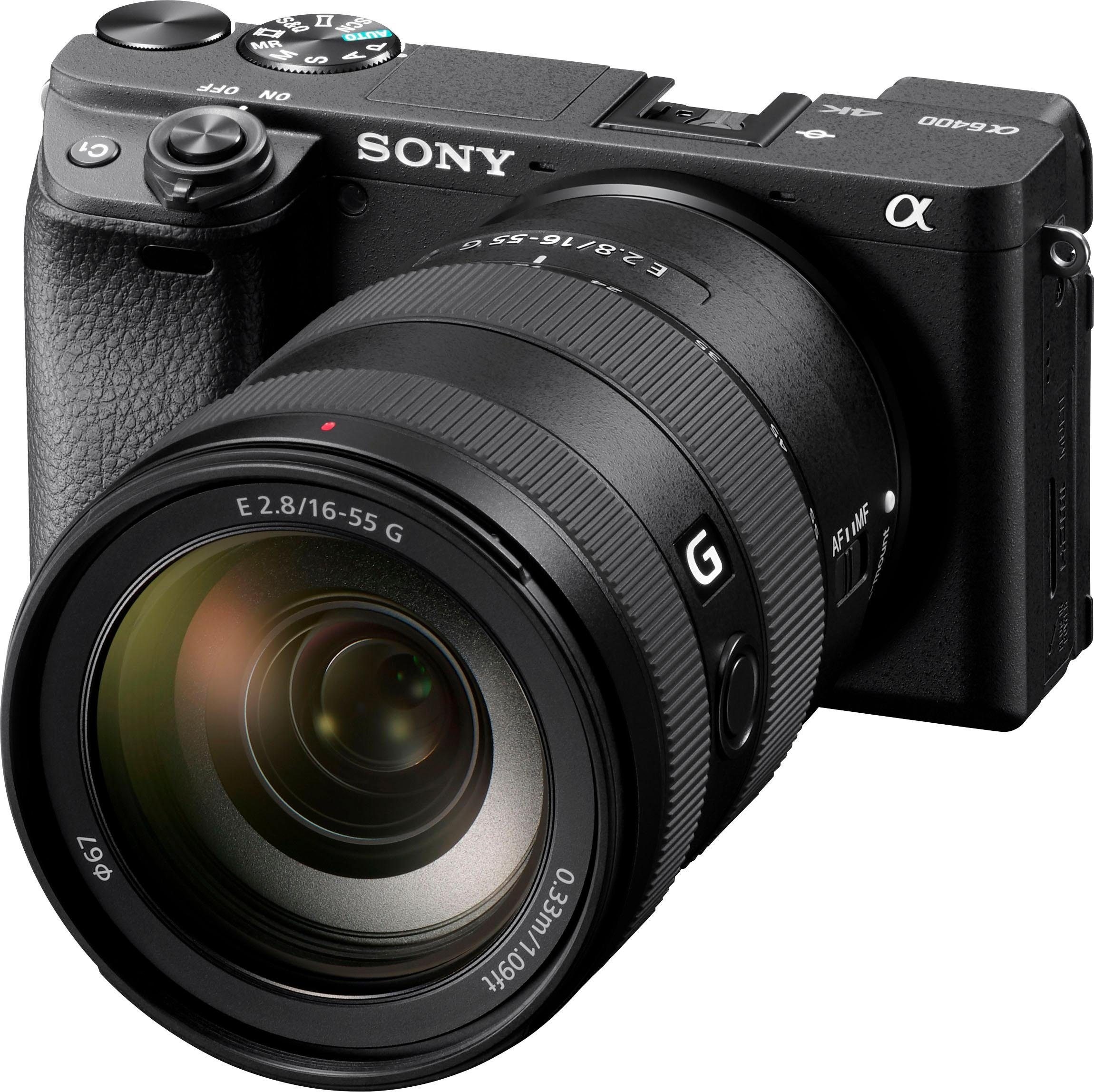 Sony Objektiv »SEL1655G E-Mount Standard Zoom«, E 16-55mm F2.8 G, APS-C