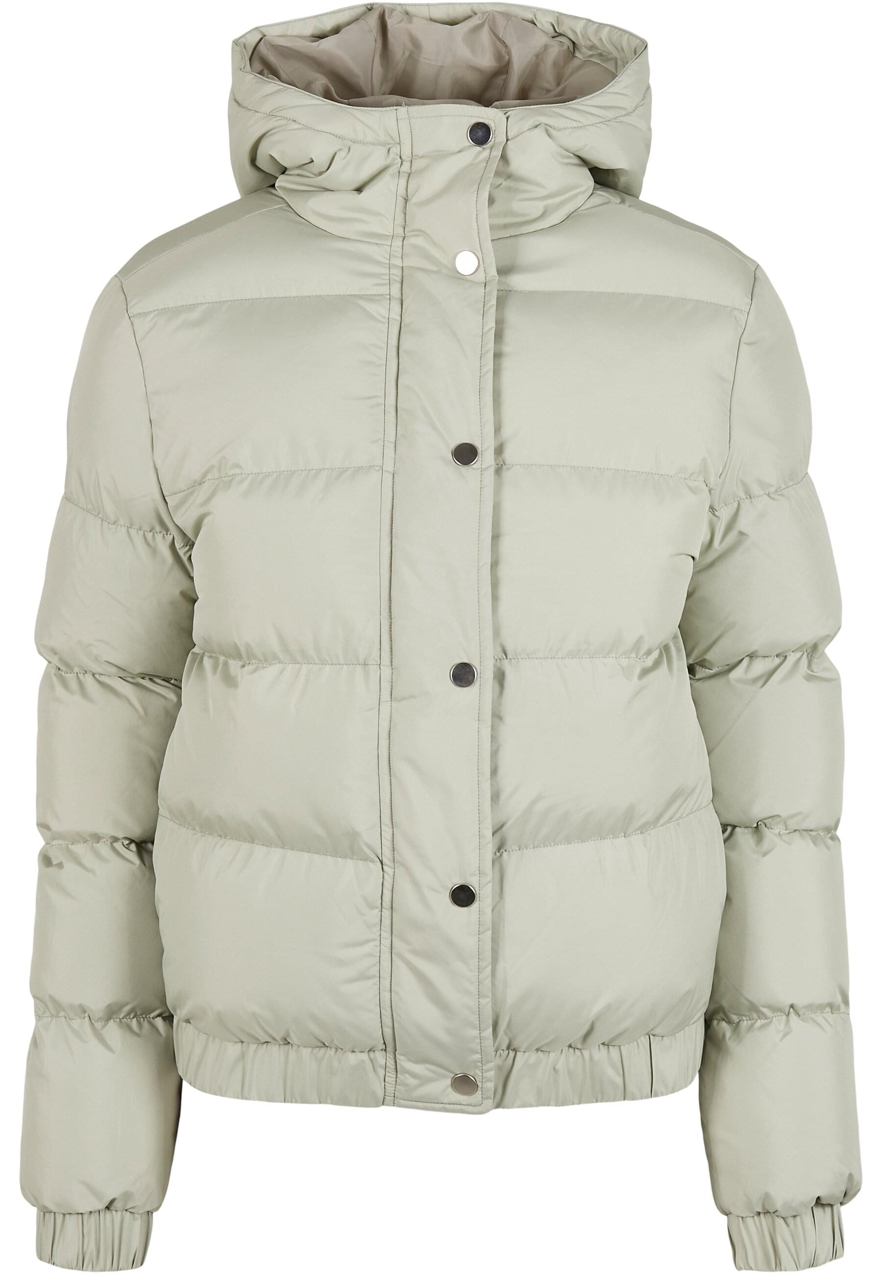 URBAN CLASSICS Winterjacke "Urban Classics Damen Ladies Hooded Puffer Jacket", (1 St.), mit Kapuze