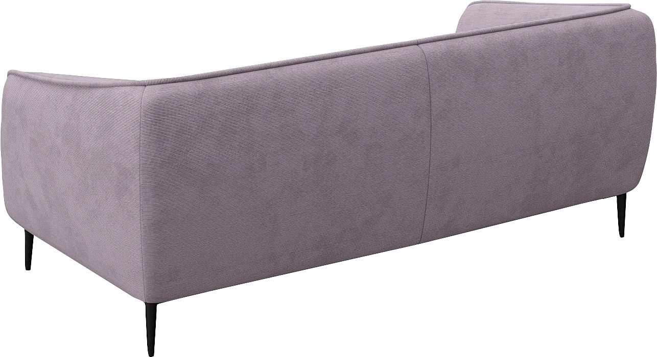 FLEXLUX 2,5-Sitzer »Belle Designsofa, Couch, bequem durch Kaltschaum im Sitz«, Skandinavisches Design, In hochwertiger Verarbeitung