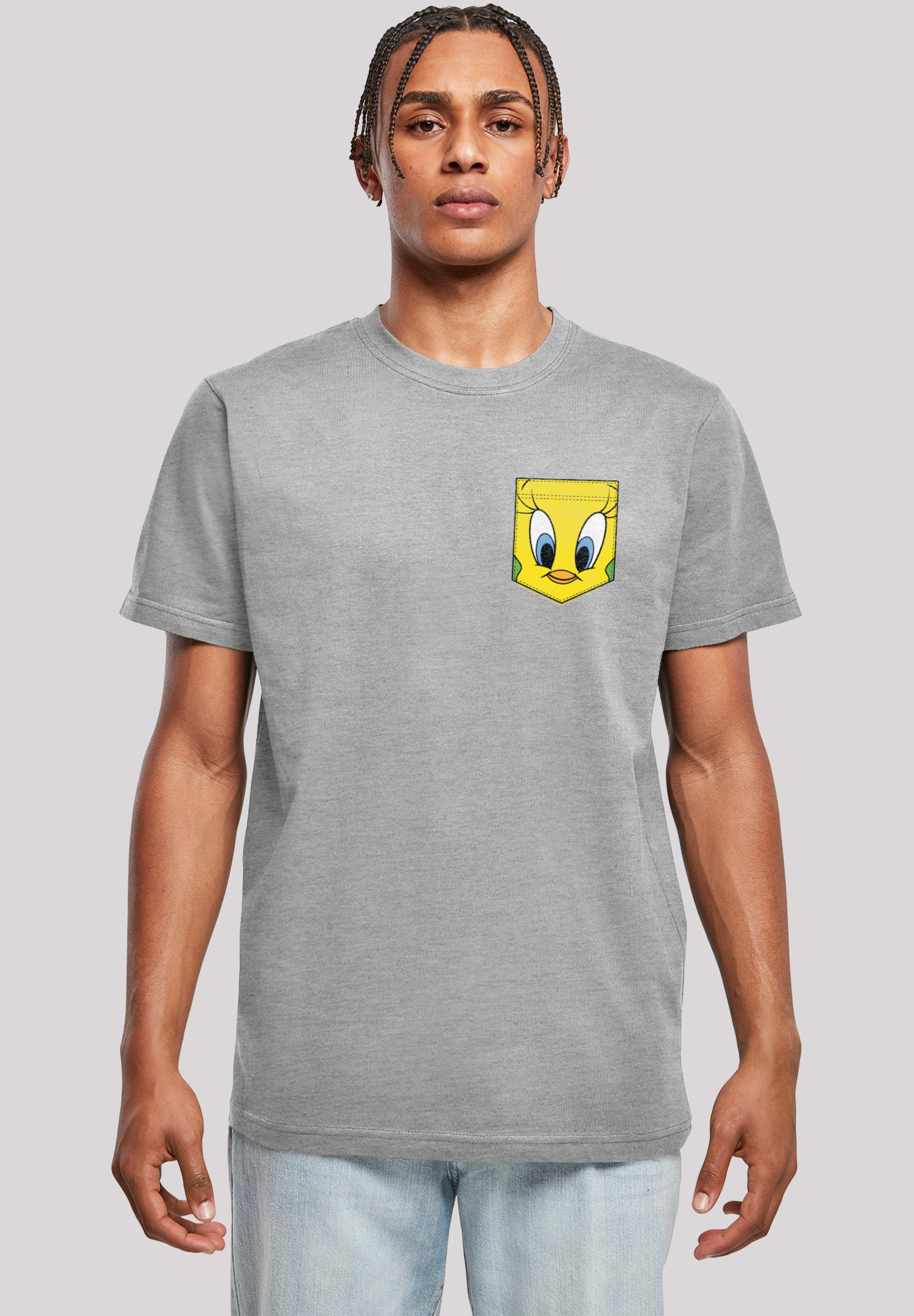 F4NT4STIC T-Shirt "Looney Tunes Tweety Pie Faux Pocket", Print günstig online kaufen