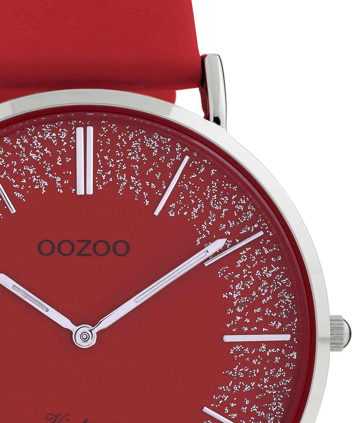 OOZOO Quarzuhr, Armbanduhr, Damenuhr, Lederarmband