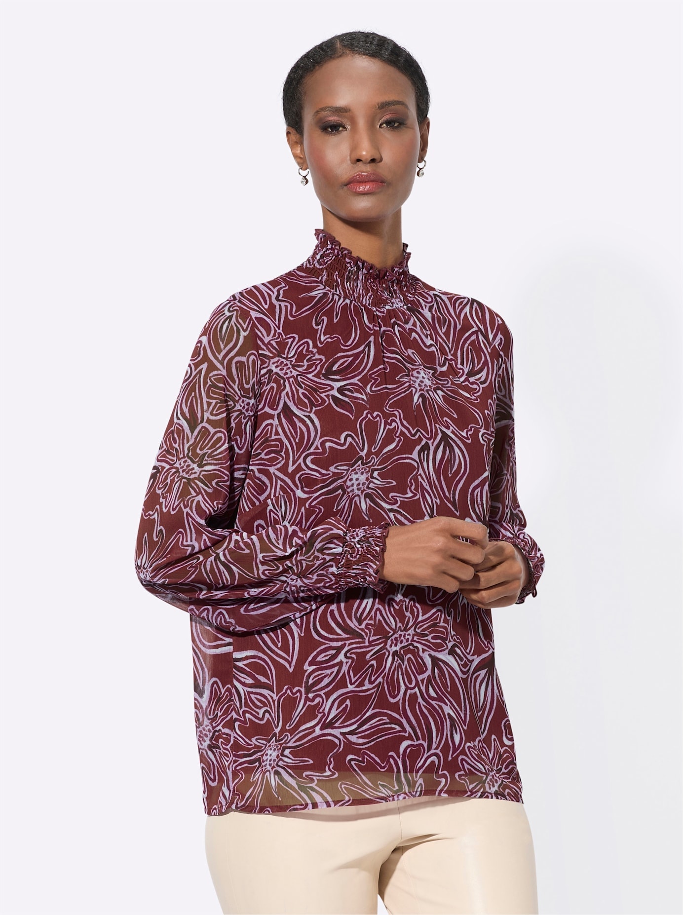 creation L Druckbluse