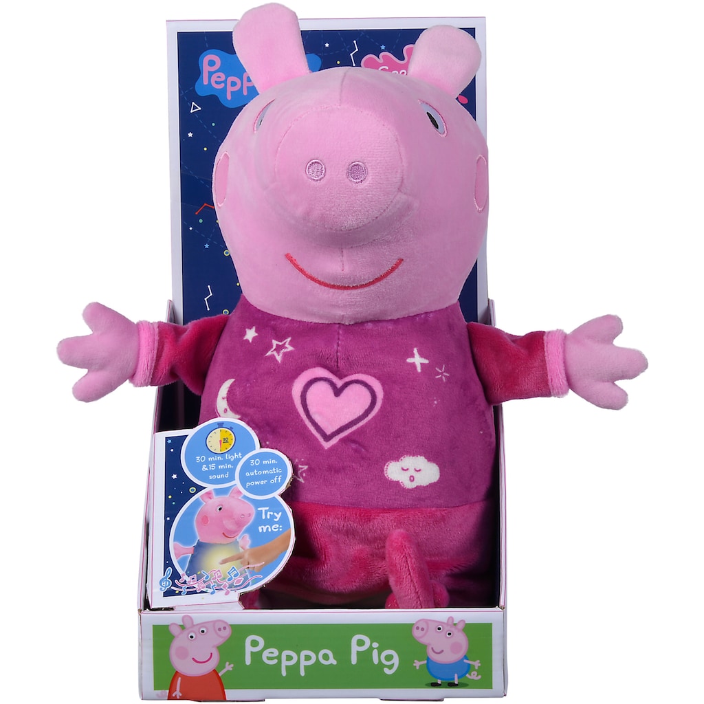 SIMBA Plüschfigur »Peppa Pig, Gute Nacht Peppa«