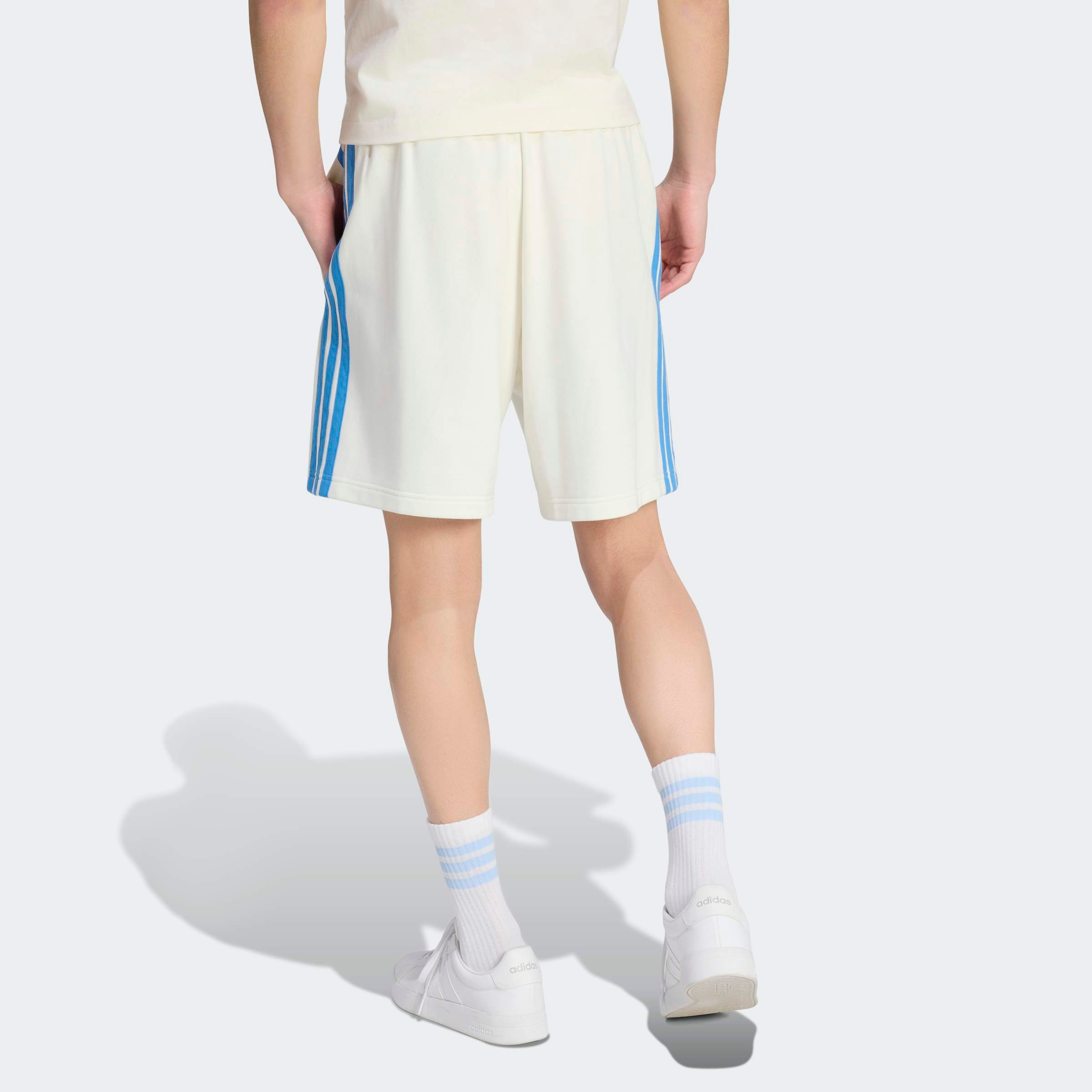adidas Sportswear Shorts "ESSENTIALS 3-STREIFEN FRENCH TERRY" für Laufaktiv günstig online kaufen