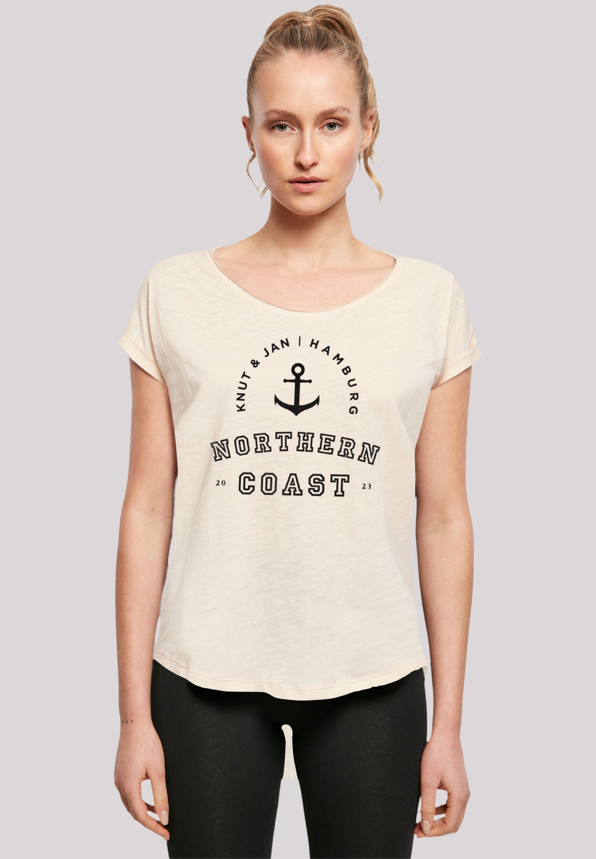 F4NT4STIC T-Shirt "Northern Coast Nordsee Knut & Jan Hamburg", Print günstig online kaufen
