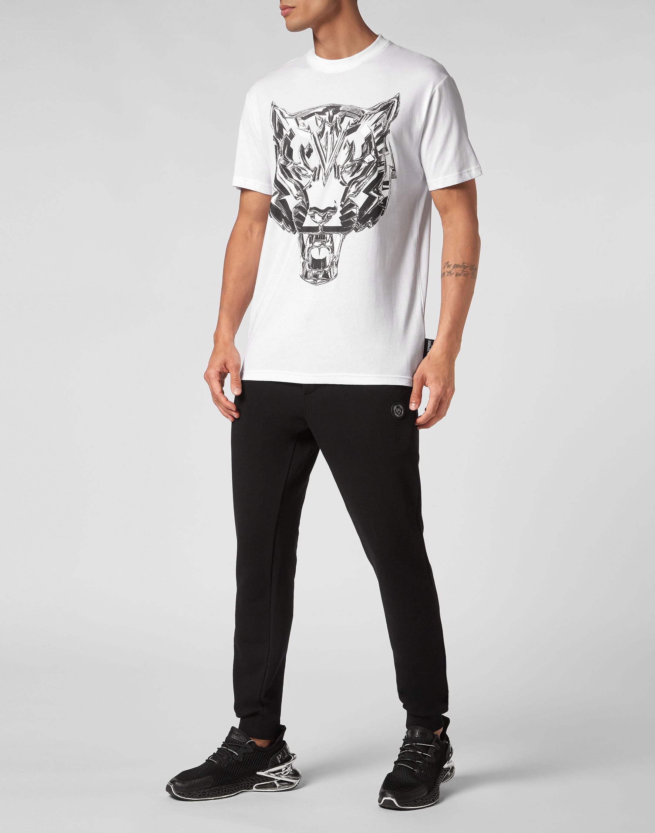 PLEIN SPORT T-Shirt »Chrome Tiger«