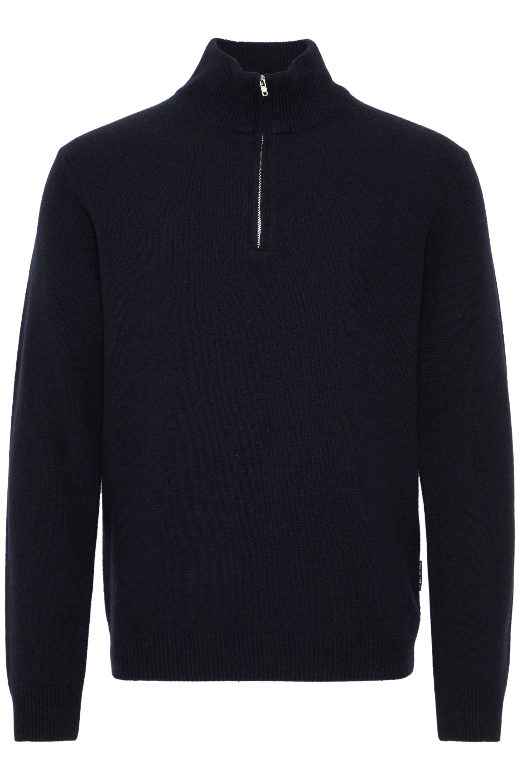 Casual Friday Troyer "Troyer CFKARL halfzip lambswool knit"