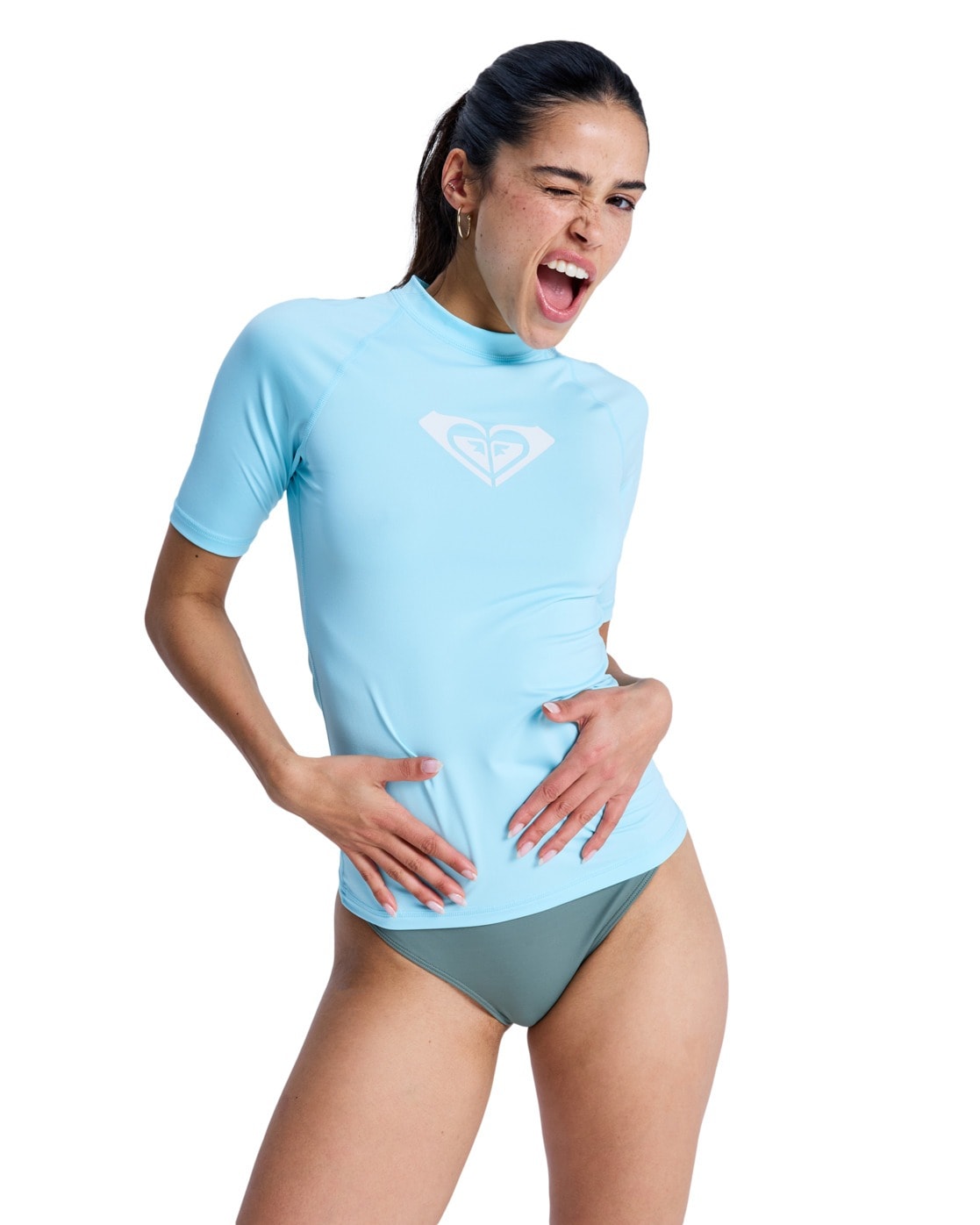 Roxy Rash Guard "Whole Hearted"