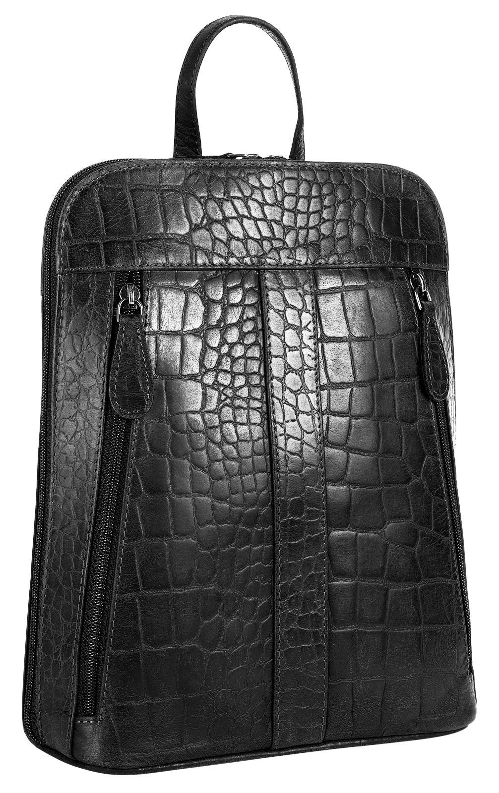 Cluty Cityrucksack, echt Leder