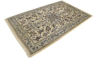 Orientteppich »Perser - Nain - 200 x 125 cm - beige«, rechteckig