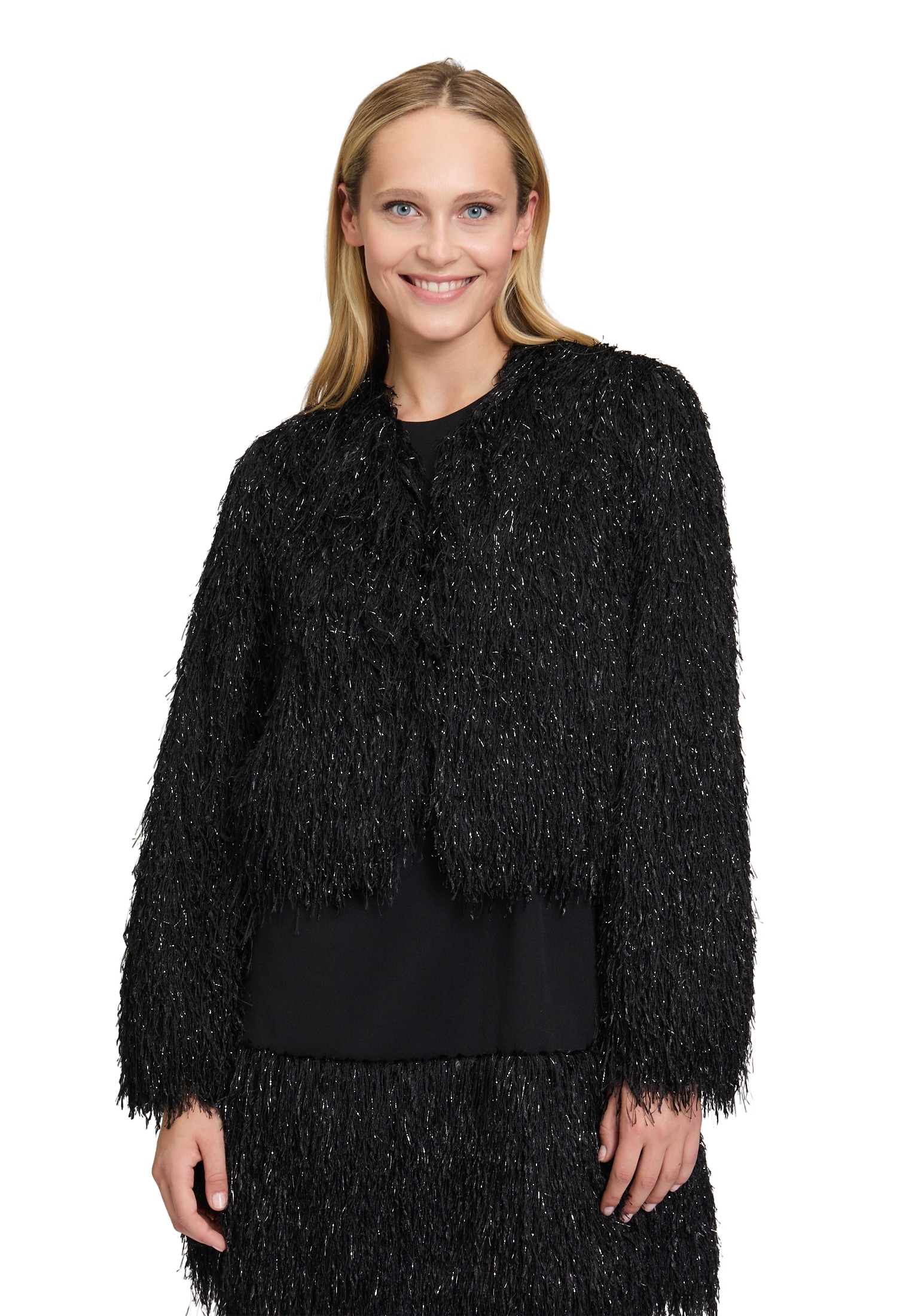 Vera Mont Bomberjacke "Vera Mont Bomberjacke mit Lurexfaden" günstig online kaufen